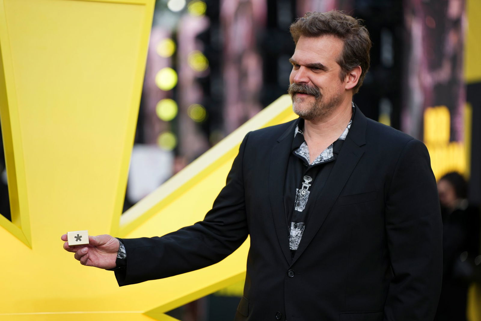David Harbour, Schauspieler aus den USA, kommt zu einer Vorführung des Films «Thunderbolts».