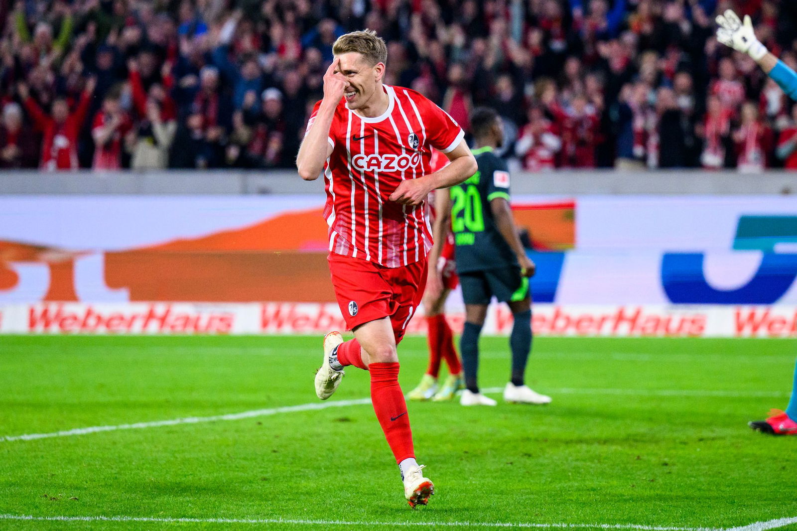 Auch SC-Rekordtorschütze Petersen hatte keine derart starke Freiburger Saison erwartet.