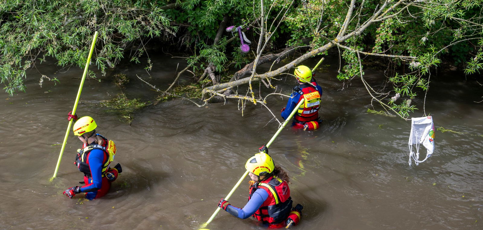 Zahlreiche Kräfte suchten nach dem vermissten Mädchen. 