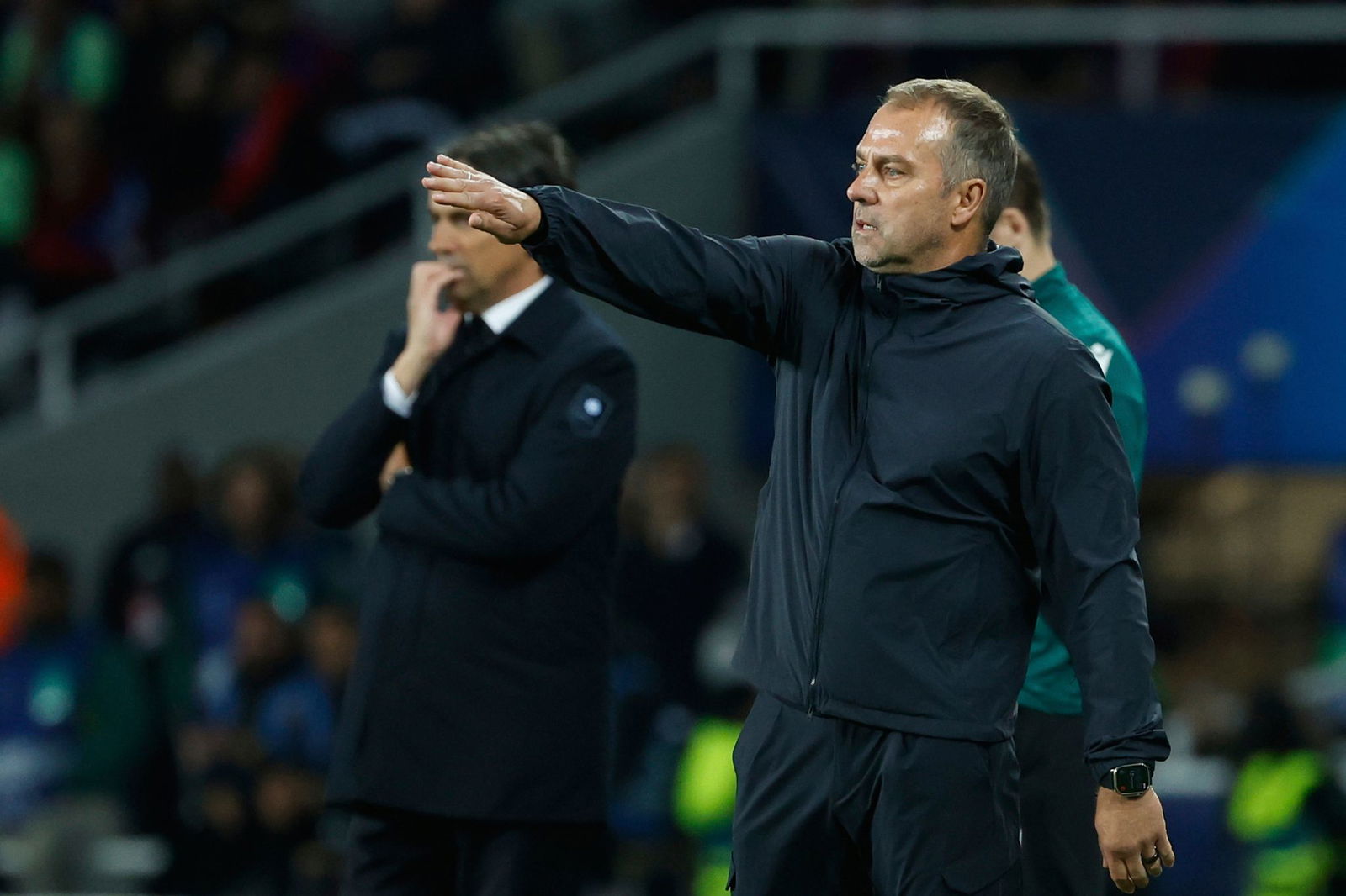 Barcelonas Trainer Hansi Flick lobte seinen Youngster.