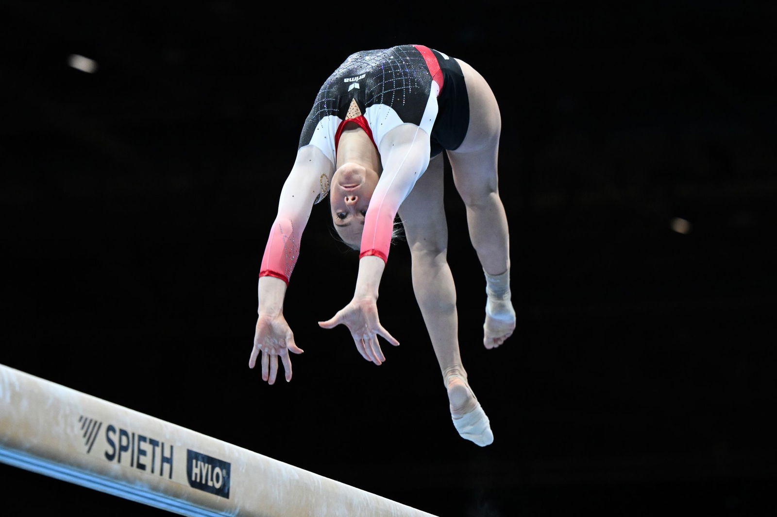 War beste Deutsche am Schwebebalken: Lea Marie Quaas.