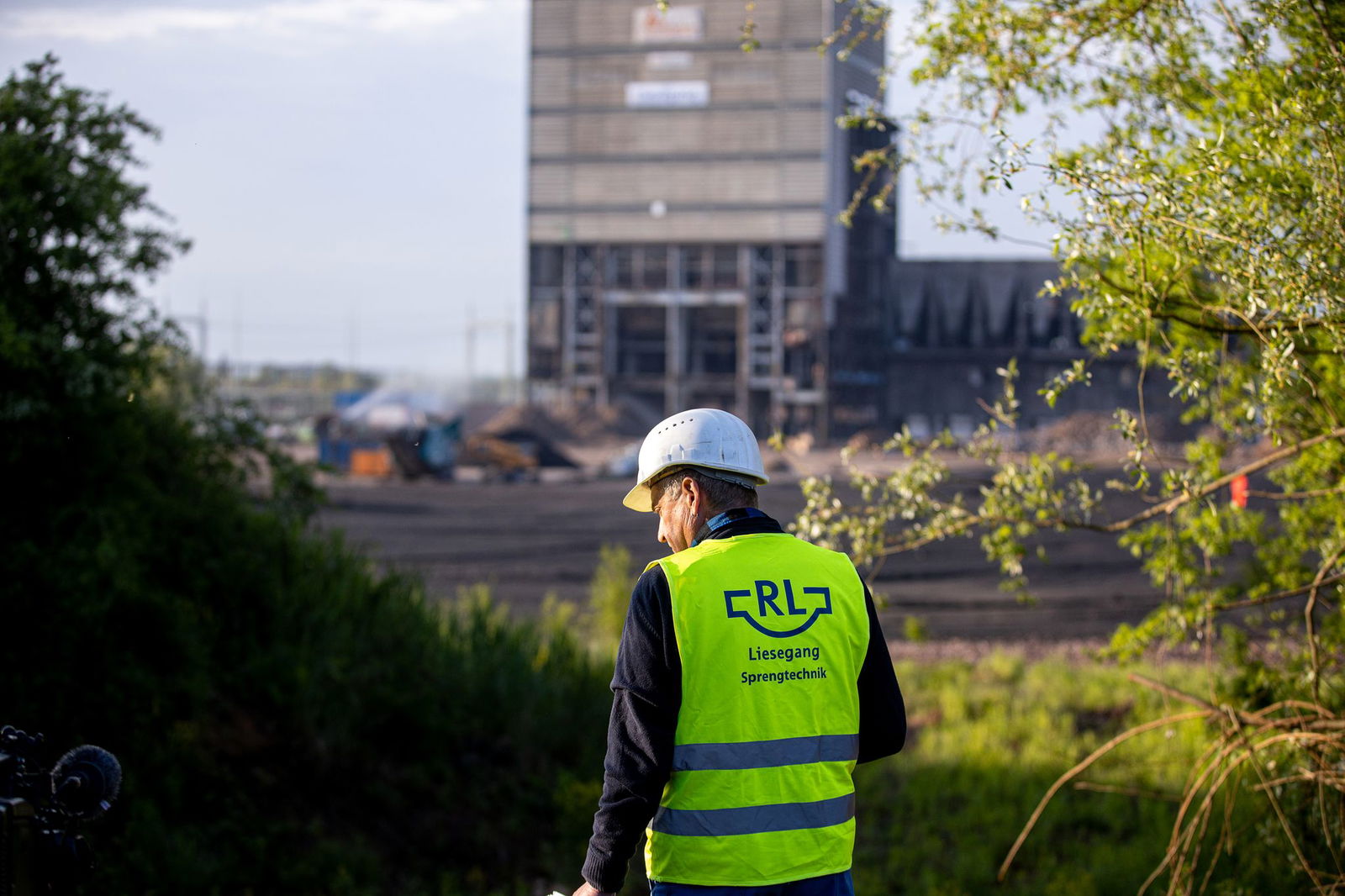 Rund um das Gelände war eine Sicherheitszone eingerichtet worden.