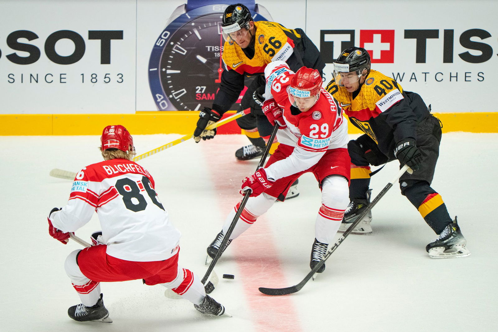 Deutschland und Dänemark lieferten sich einen Fight um den letzten Viertelfinal-Platz.