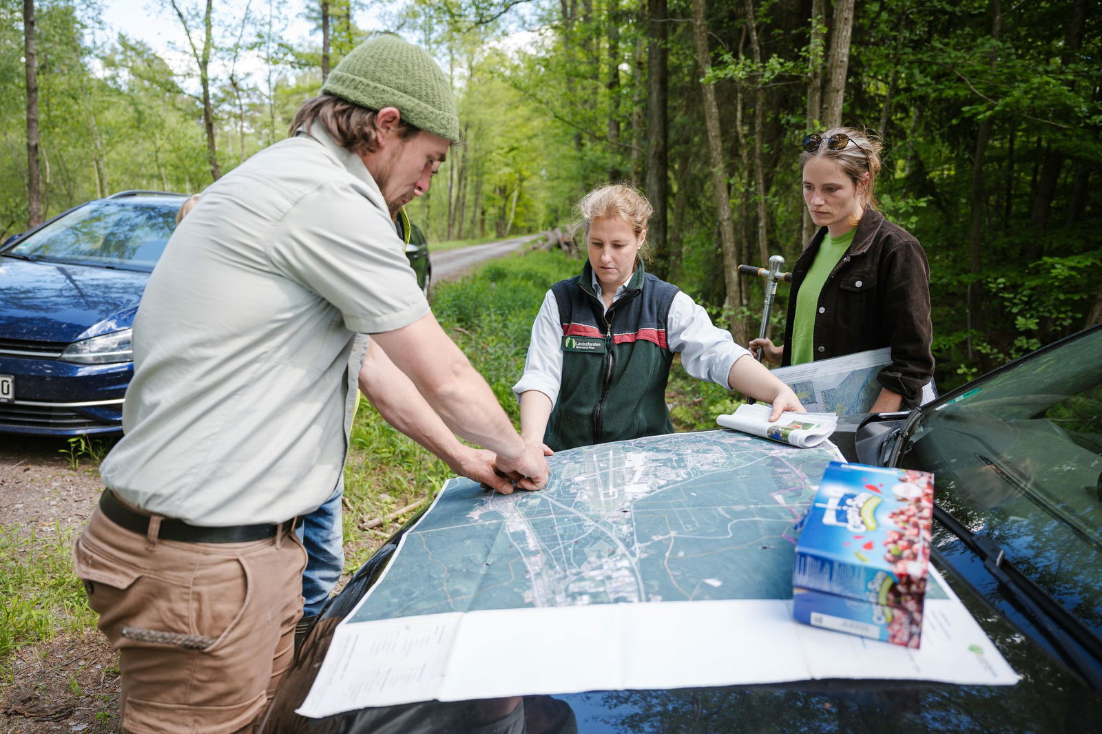 Moorschutz Hand in Hand. 