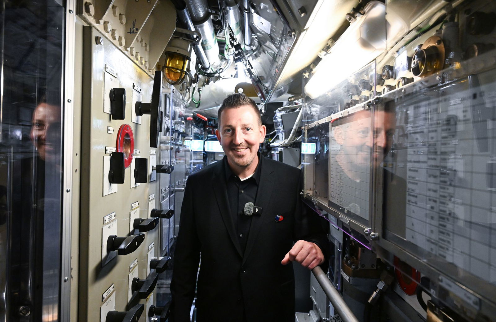 Andreas Hemmer, Museumsleiter des Technik Museums Sinsheim, hat das U-Boot von der Ostsee bis nach Baden-Württemberg bringen lassen. 