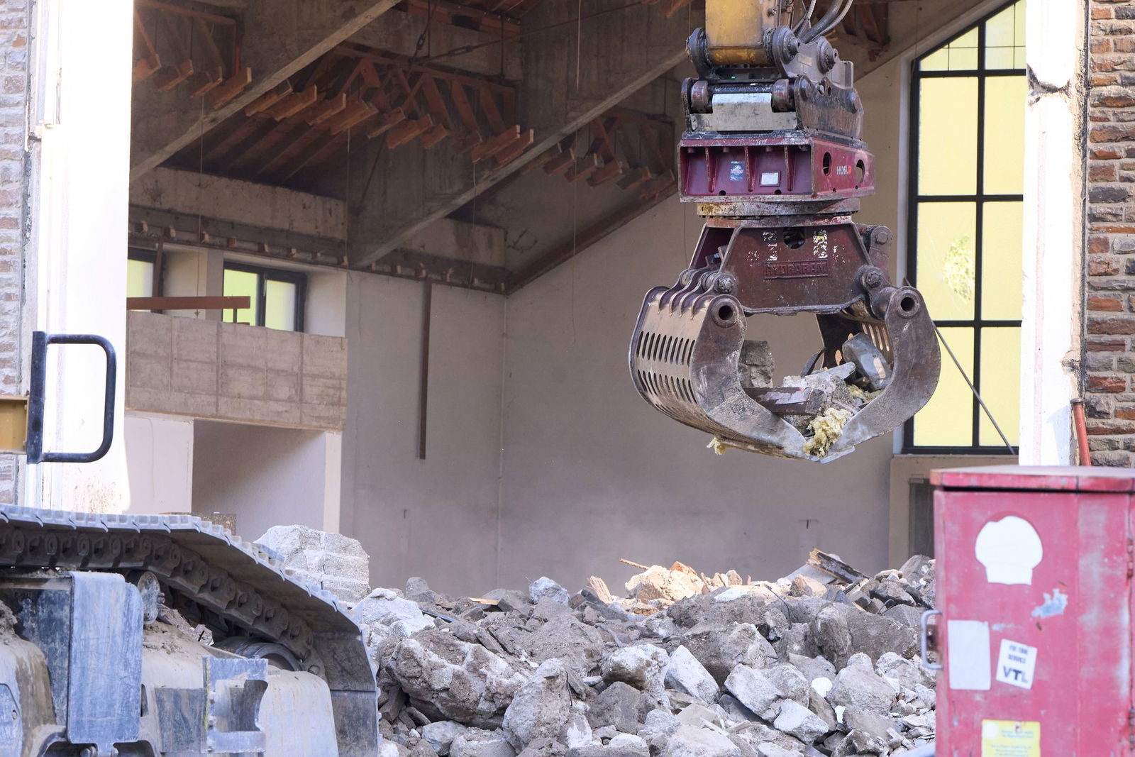 Ein Wiederaufbau ist laut Bistum nicht sinnvoll.