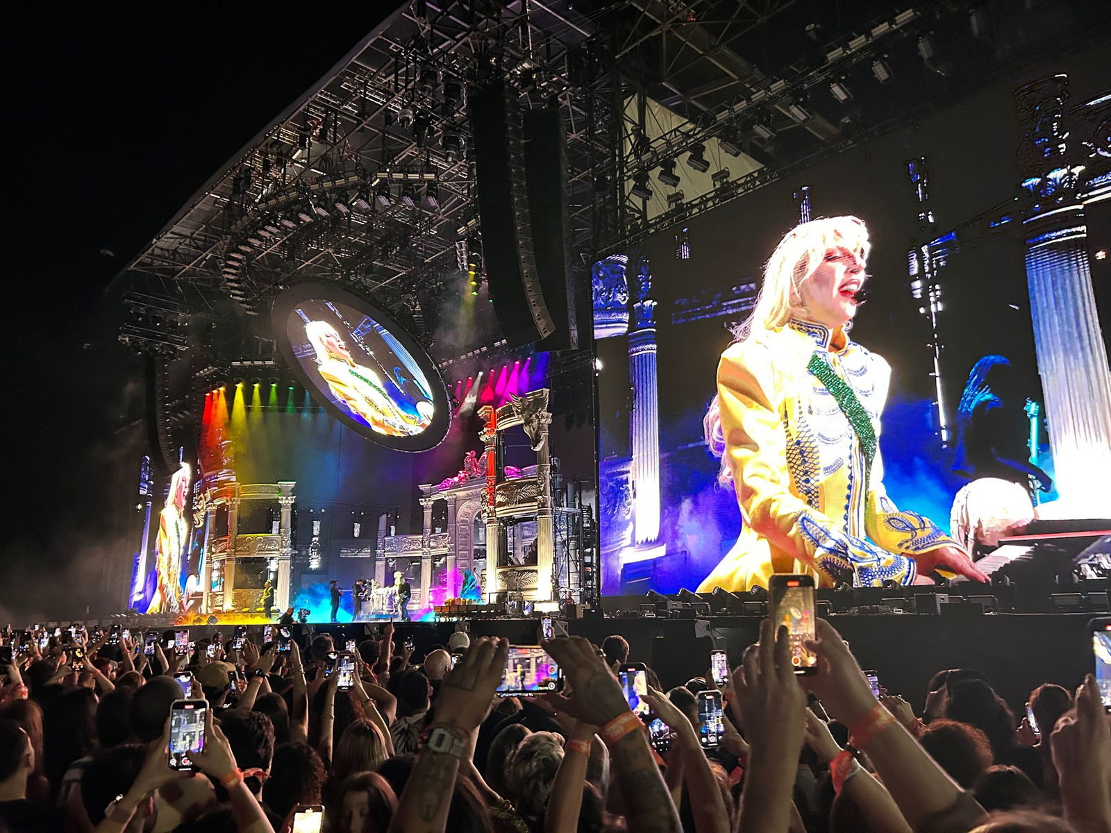 Das Konzert in Rio war als das größte in Gagas Karriere angekündigt worden. 