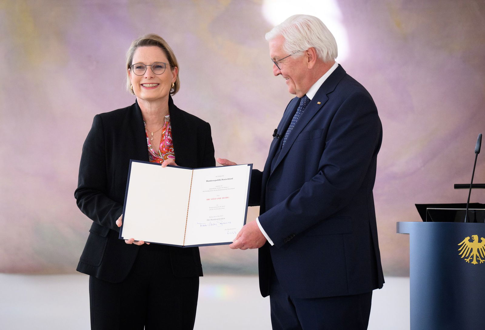 Stefanie Hubig (SPD) ist neue Justizministerin. 