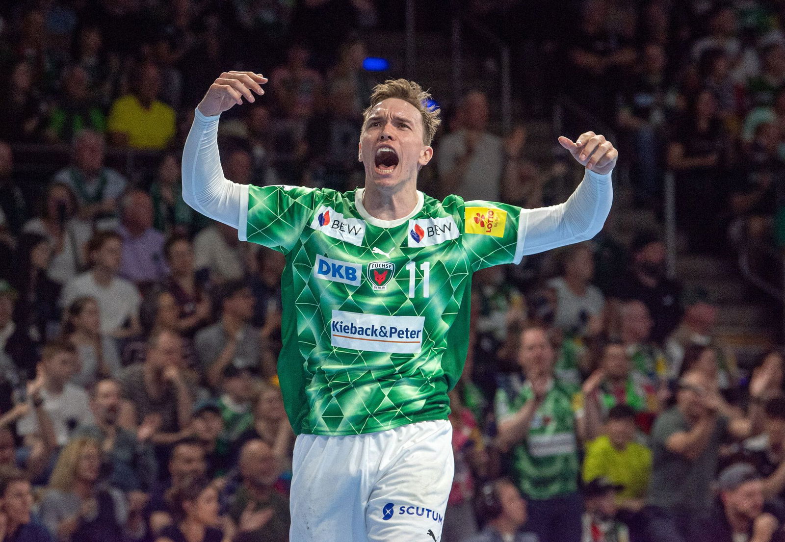 Heiß auf das Topspiel: Füchse-Profi Lasse Andersson.