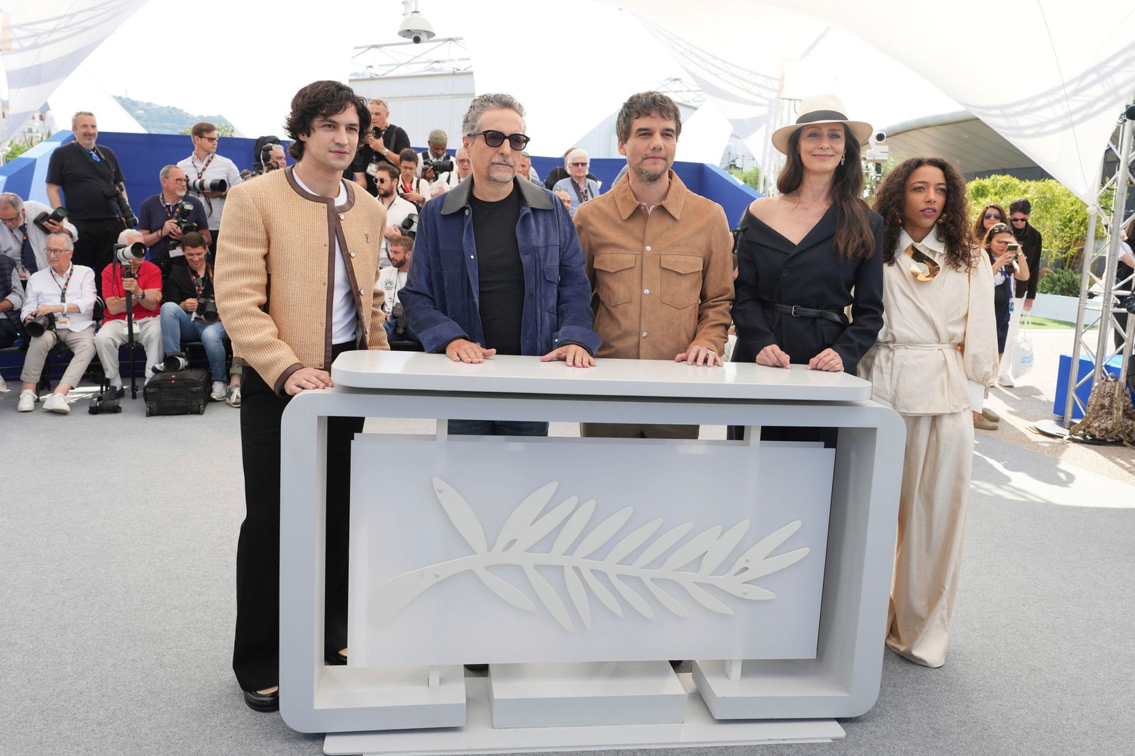 Das Filmteam von «The Secret Agent» in Cannes. 