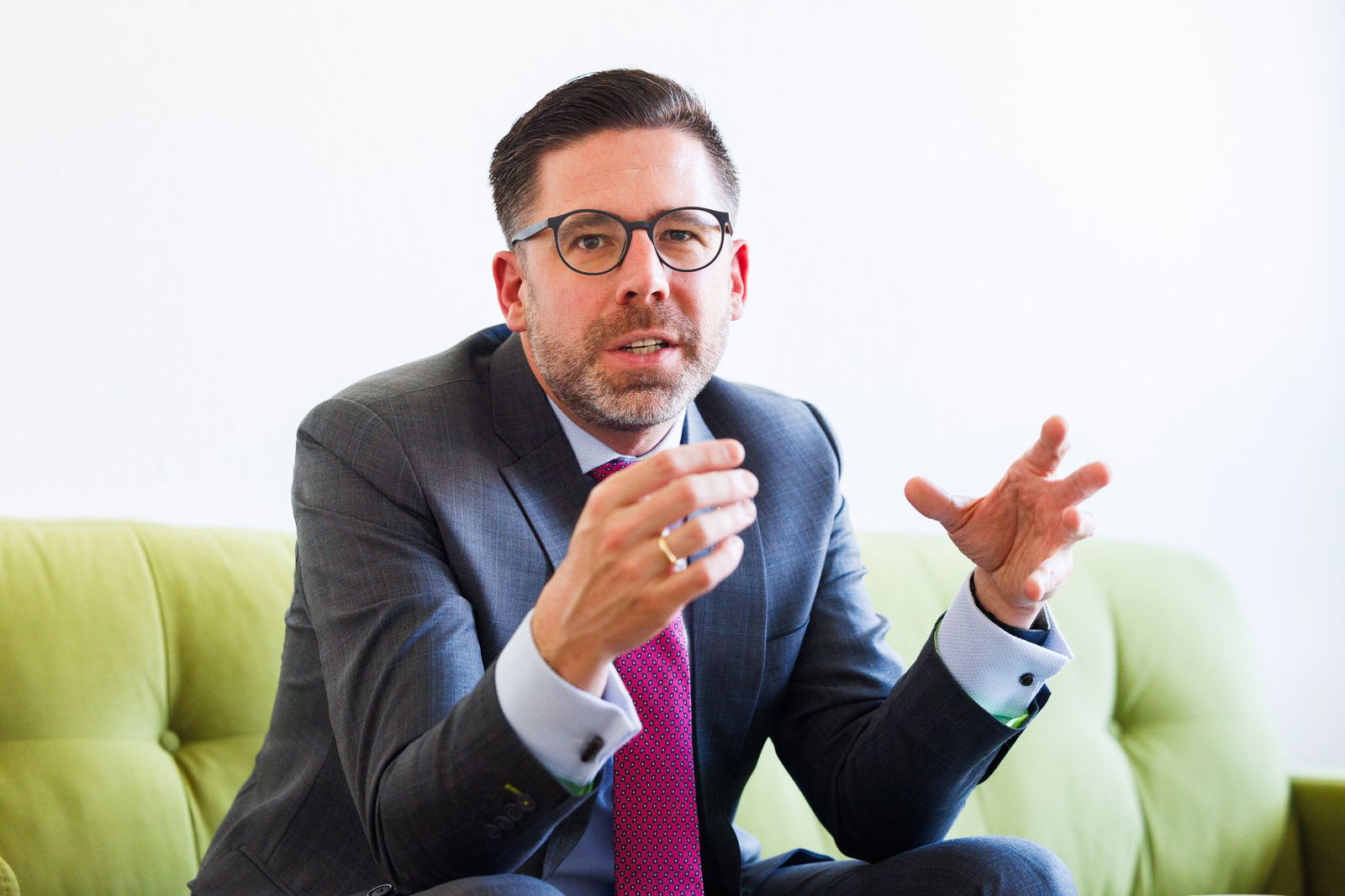 Der neue Justizminister Philipp Fernis ist für eine Stärkung des Föderalismus und mehr Wettbewerb. 