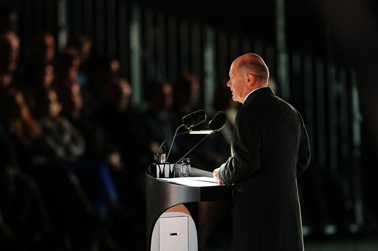 Olaf Scholz verabschiedete sich mit einem Appell. 