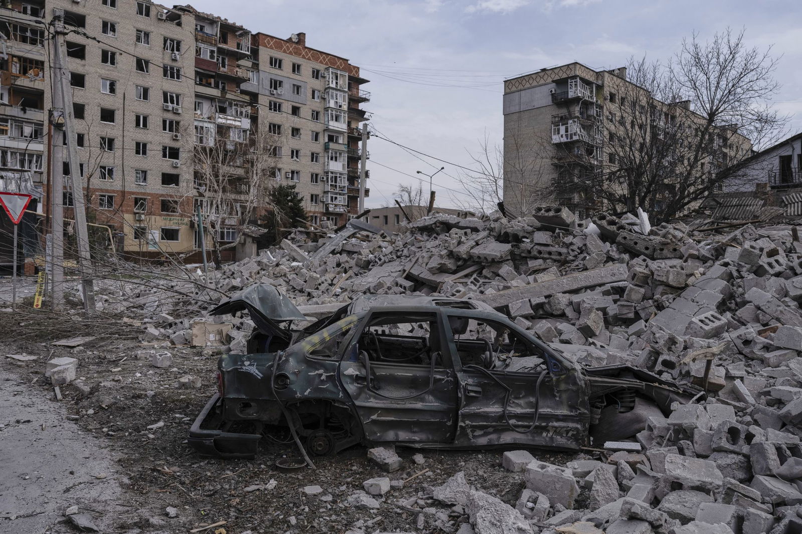 Die ukrainische Stadt Pokrowsk im Gebiet Donezk ist nach monatelangen Kämpfen nur noch eine Ruinenlandschaft. (Archivbild)