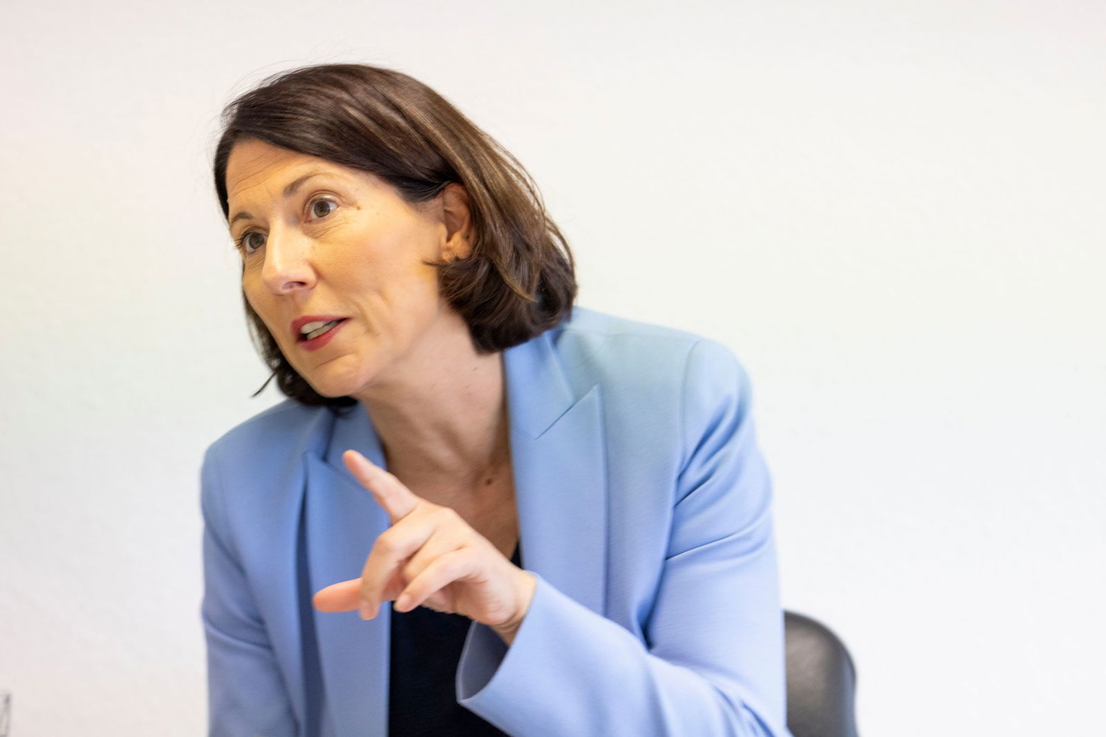 FDP-Chefin und Wirtschaftsministerin Daniela Schmitt lobt den Koalitionsvertrag von CDU und SPD im Bund. (Archivbild)