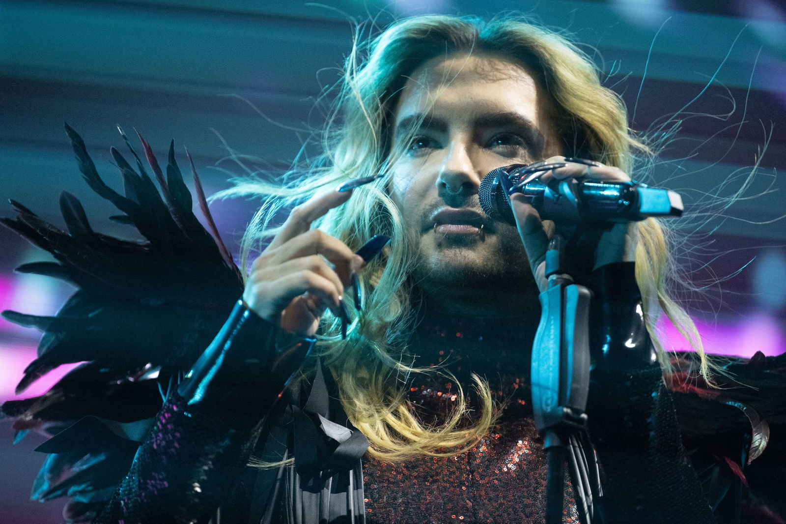 Bei einer Reise nach Warschau legte Tokio-Hotel-Sänger Bill Kaulitz in seiner alten Heimat in Sachsen-Anhalt einen Stopp ein. (Archivbild)