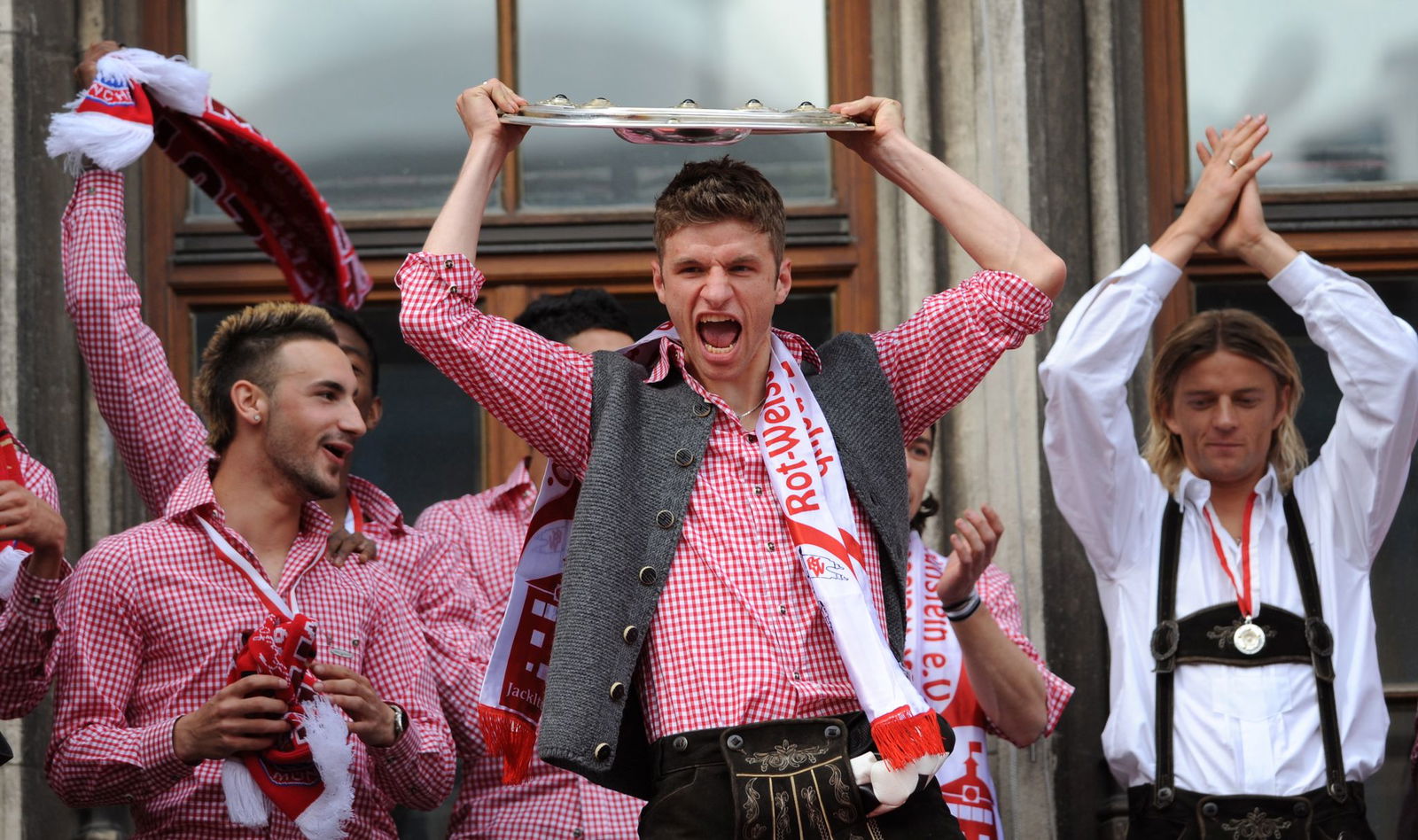 Thomas Müller feierte dauerhaft Titel mit dem FC Bayern.