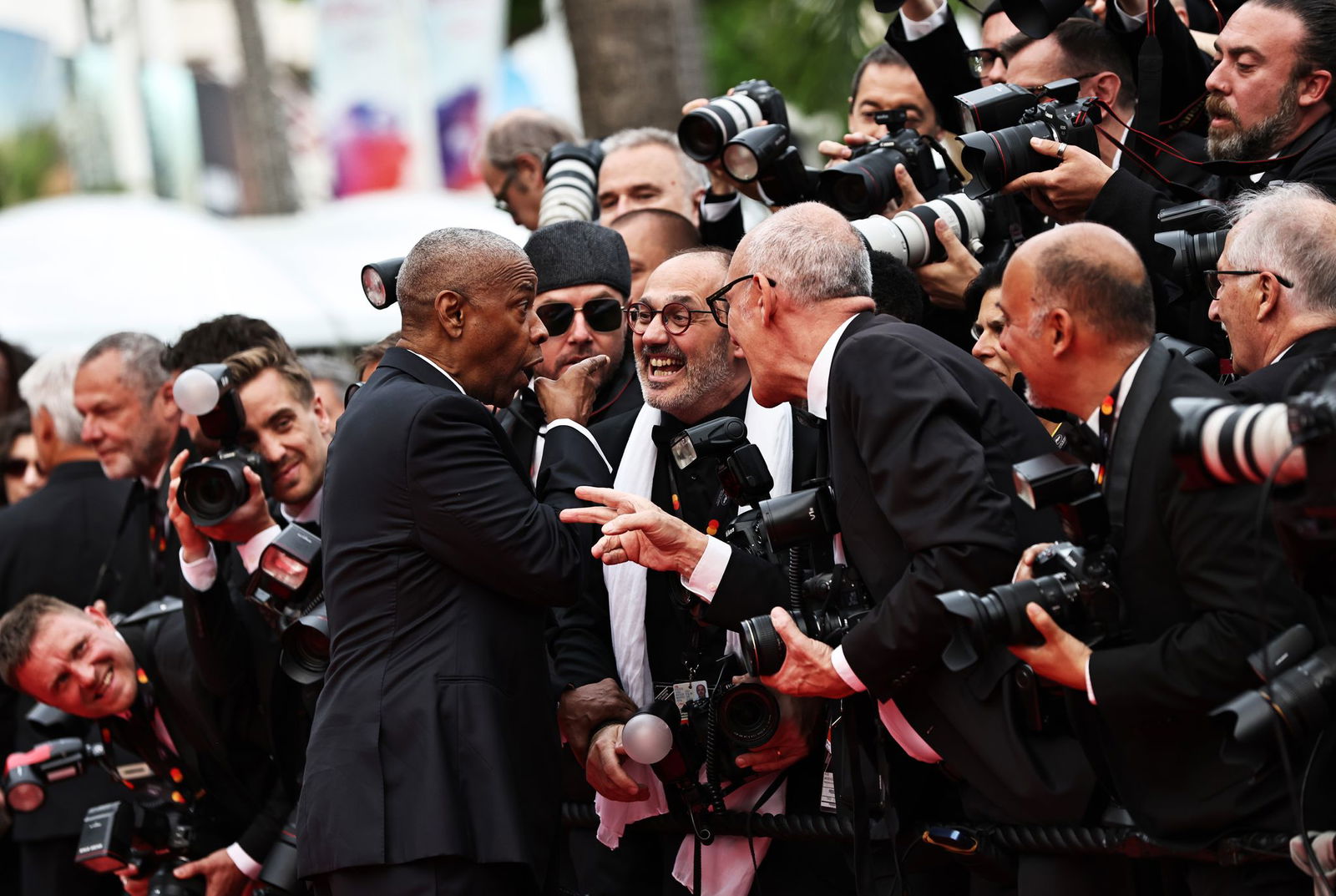 Denzel Washington kam für die Premiere seines neuen Films nach Cannes.
