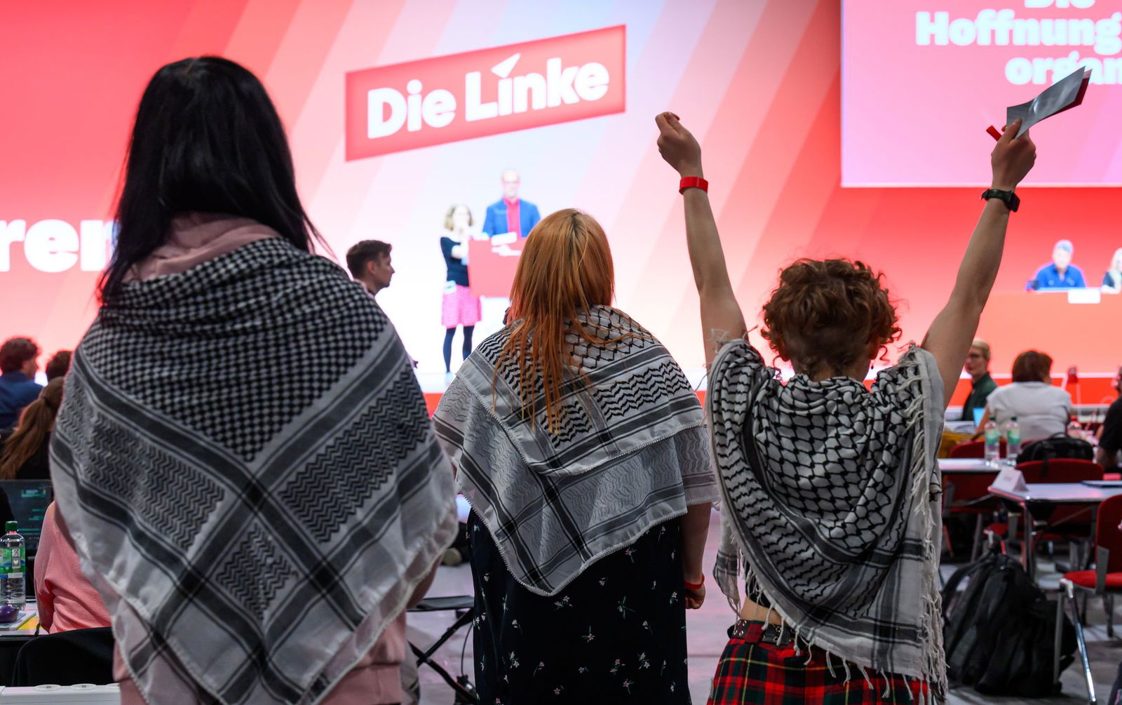 Der Nahost-Konflikt trieb viele beim Linken-Parteitag um.