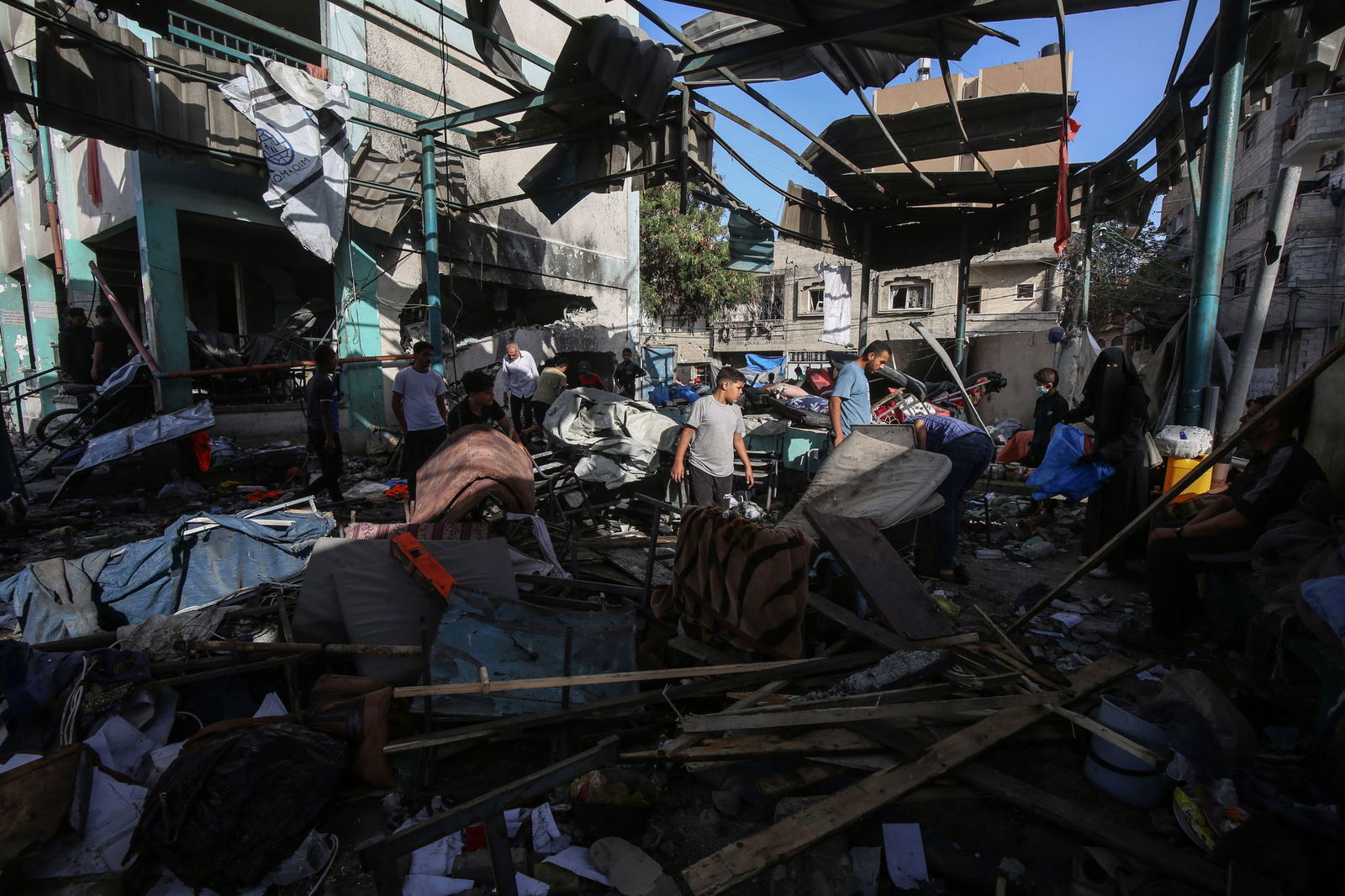 Die Not im Gazastreifen für die zwei Millionen Bewohner ist riesig. 