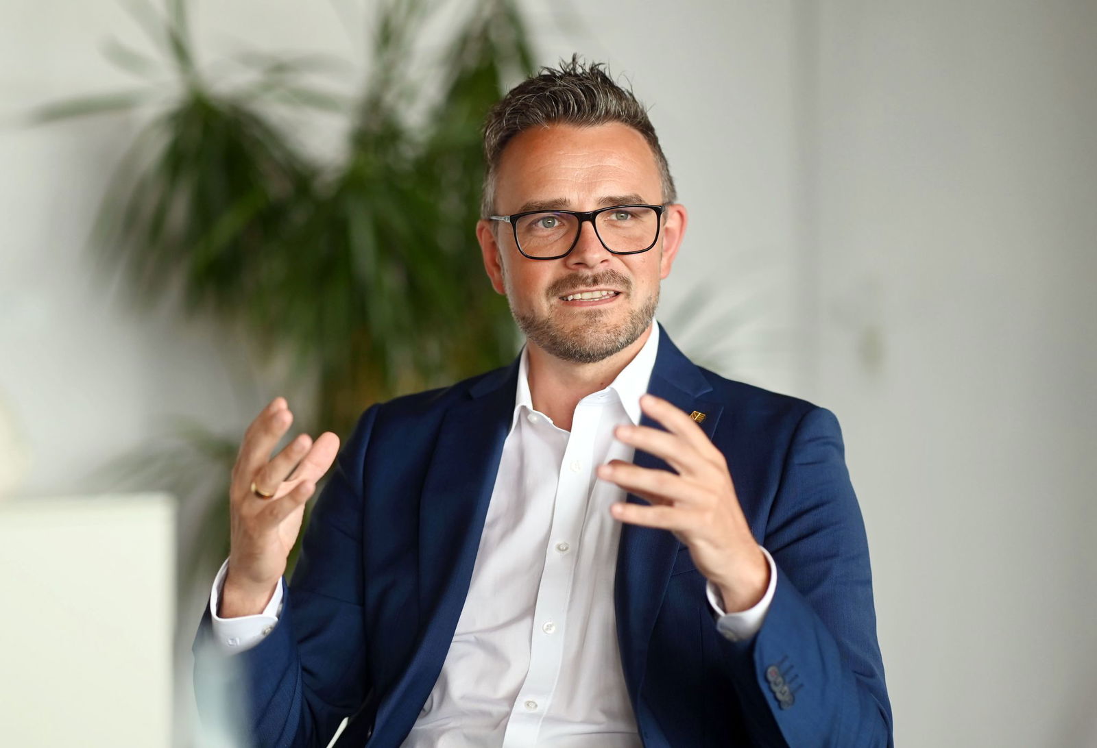 CDU-Politiker Peter Boch ist seit 2017 Oberbürgermeister in Pforzheim. (Archivbild) 