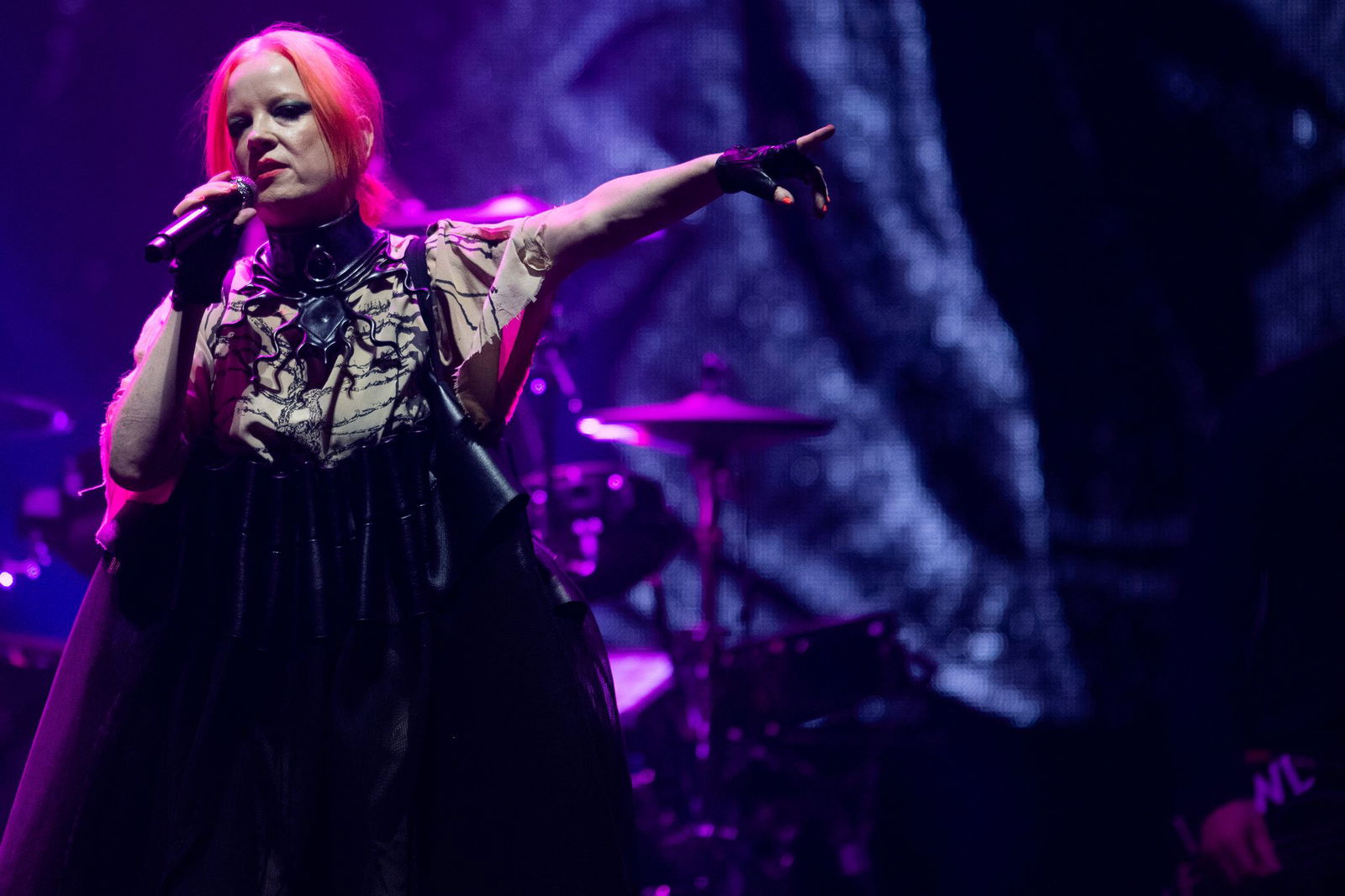 Shirley Manson von der Band Garbage in Aktion. (Archivbild)