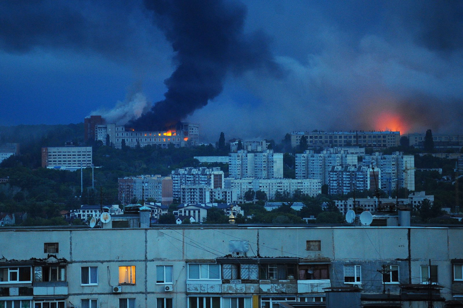 Auch Charkiw wird immer wieder das Ziel russischer Drohnenangriffe.