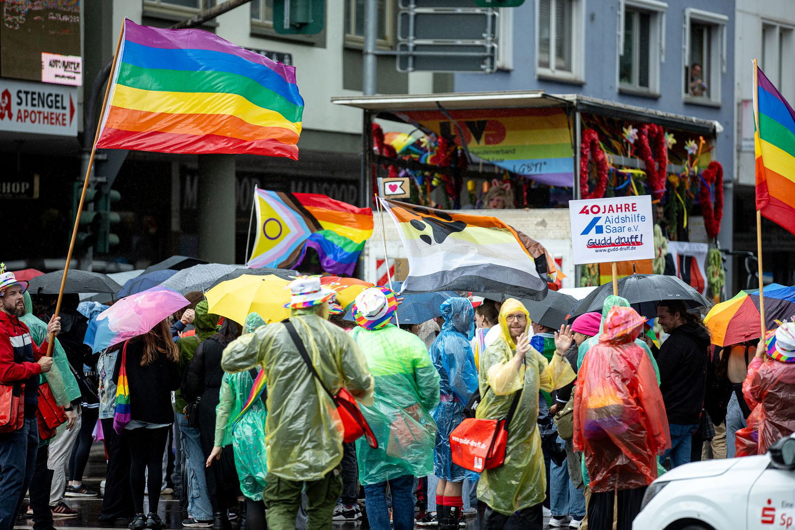 Rund 10.000 Teilnehmer zogen beim diesjährigen CSD durch die Innenstadt.
