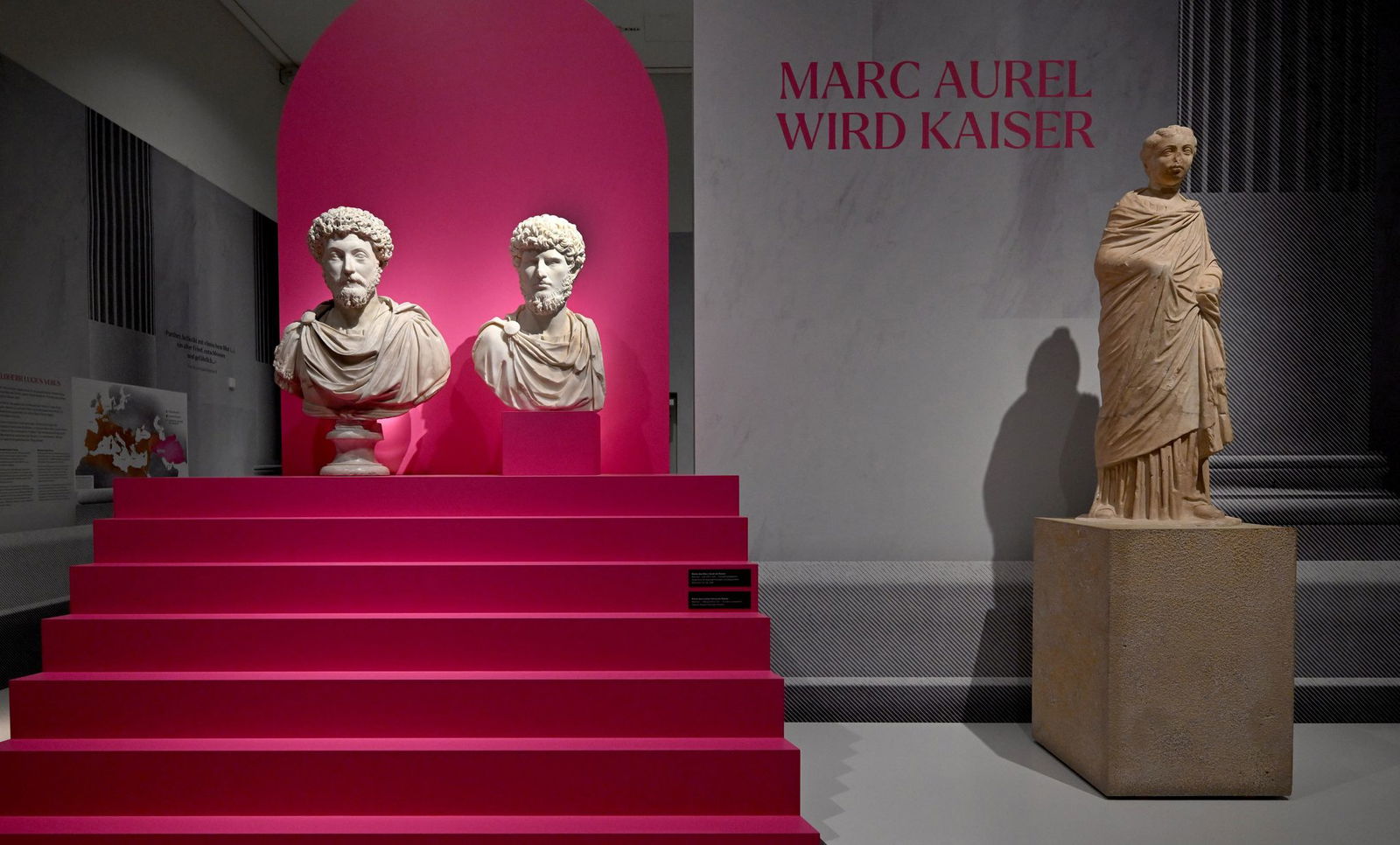 Marc Aurel wurde erst im Alter von 40 Jahren Kaiser.