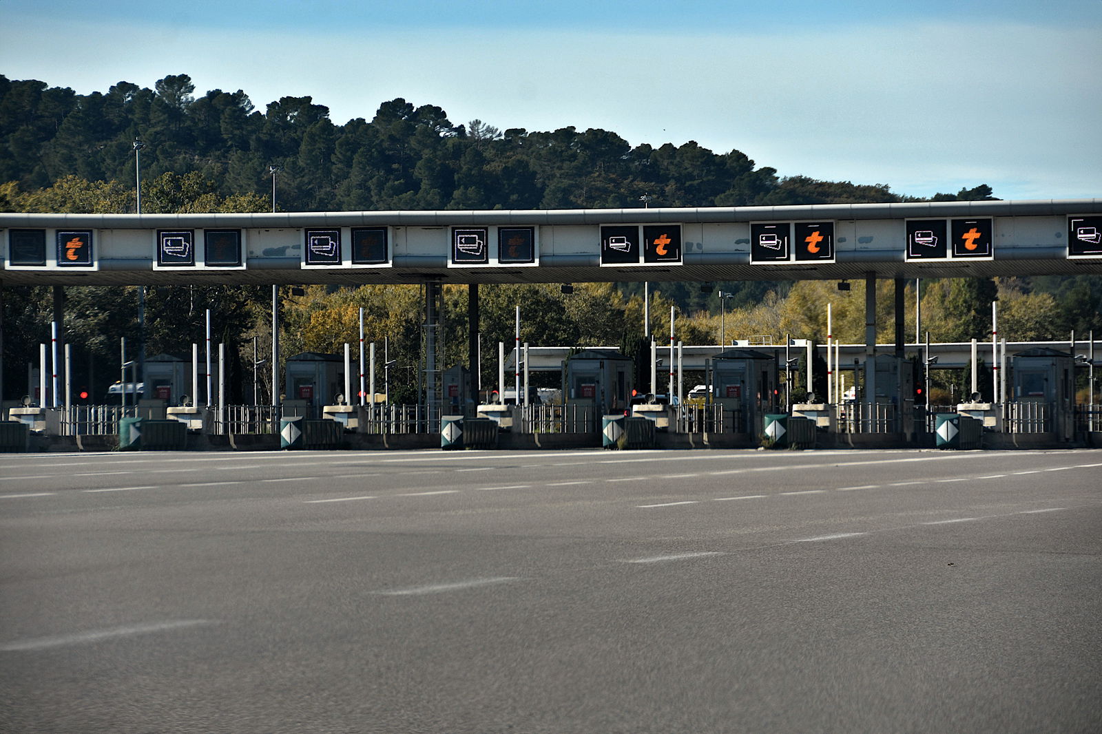 Mautstelle Frankreich