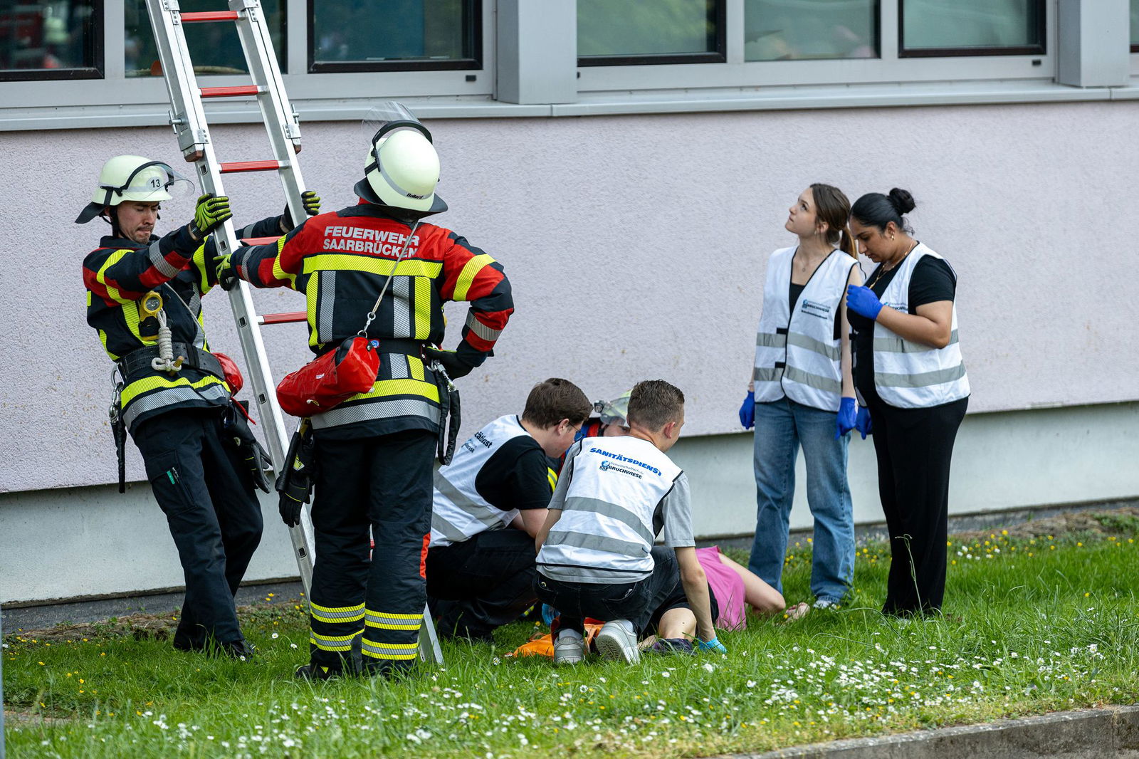 In einem neuen Schulfach soll der Katastrophenschutz geübt werden.