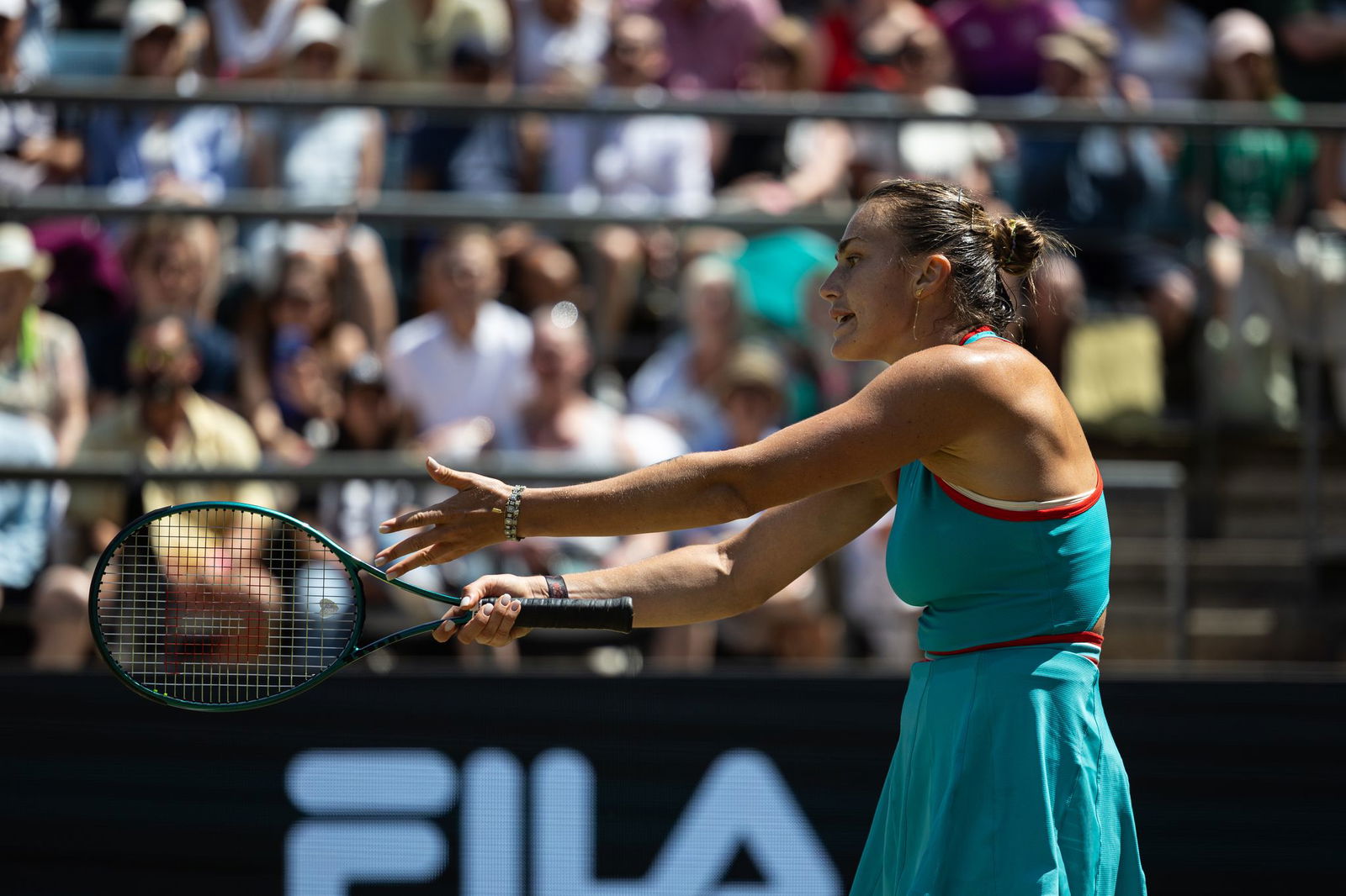 Aryna Sabalenka wartet noch auf den ersten Rasentitel ihrer Karriere.