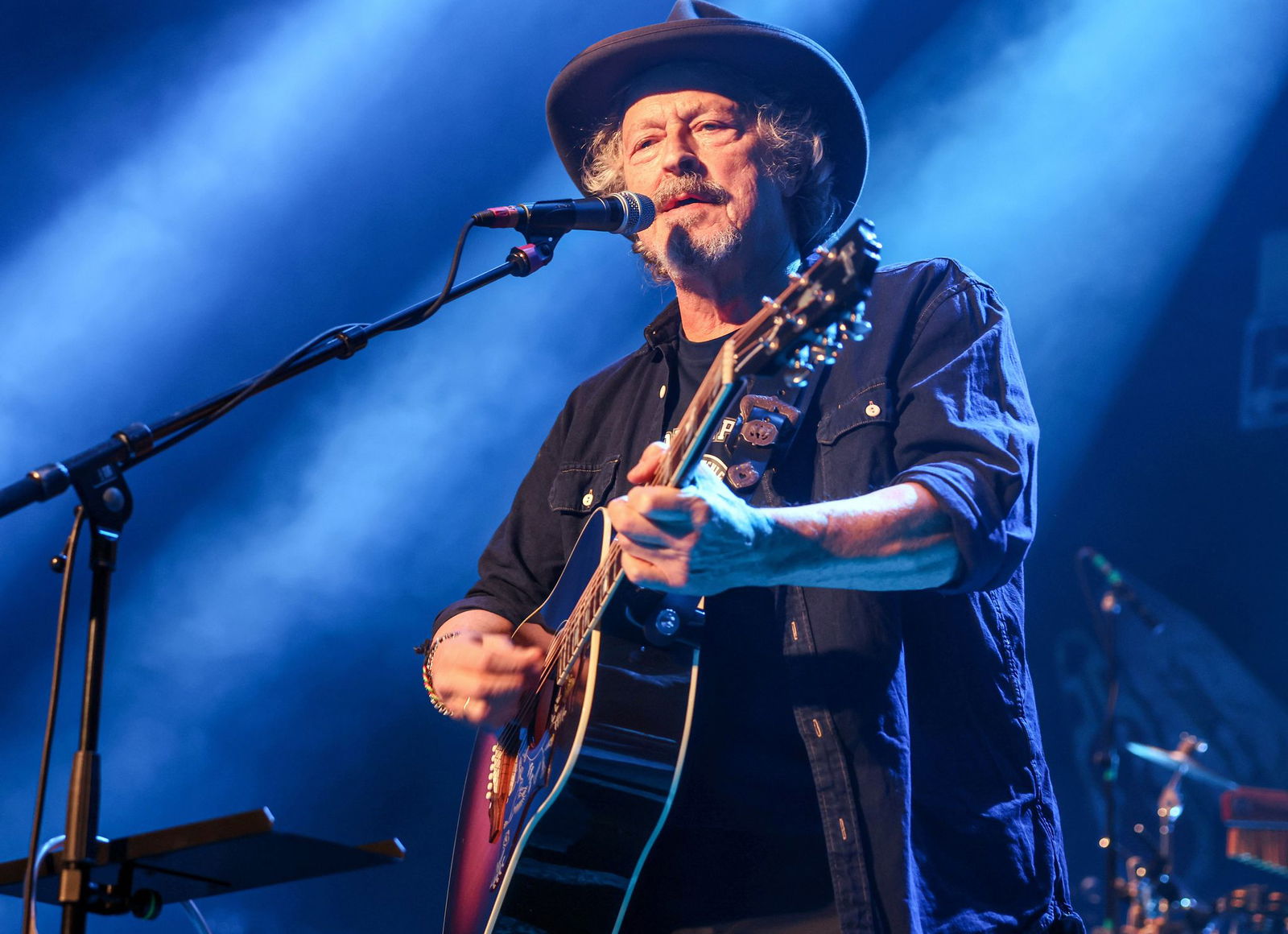 Wolfgang Niedecken gibt nächstes Jahr mit BAP ein Open-Air-Konzert im Kölner Rheinenergie-Stadion (Archivbild).