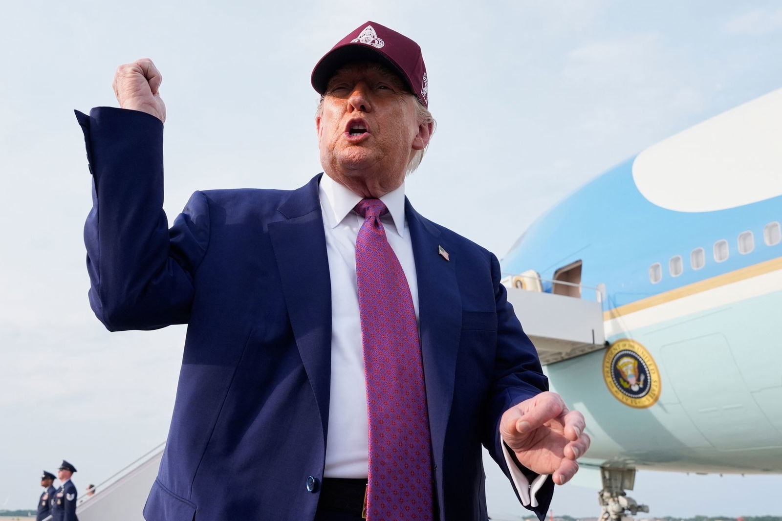 Noch setzt US-Präsident Trump auf Verhandlungen mit dem Iran. (Archivbild)