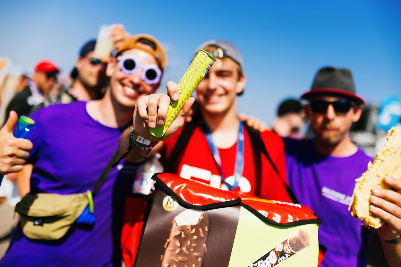 Bei Temperaturen um die 30 Grad musste Abkühlung her. 