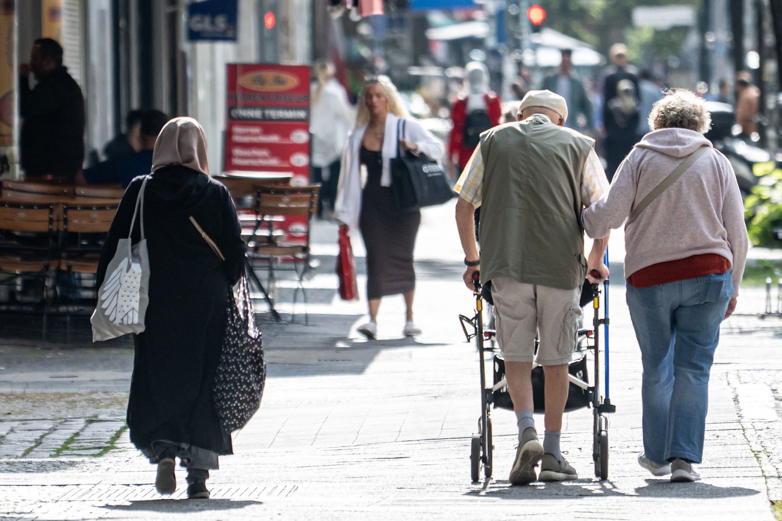 Muslimisches Leben im öffentlichen Raum. (Archivfoto)