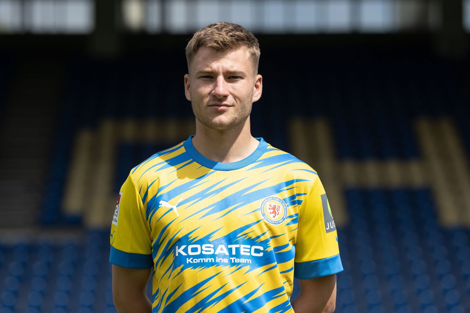 Luis Görlich spielte auch schon bei Eintracht Braunschweig - künftig läuft er für Ulm auf.