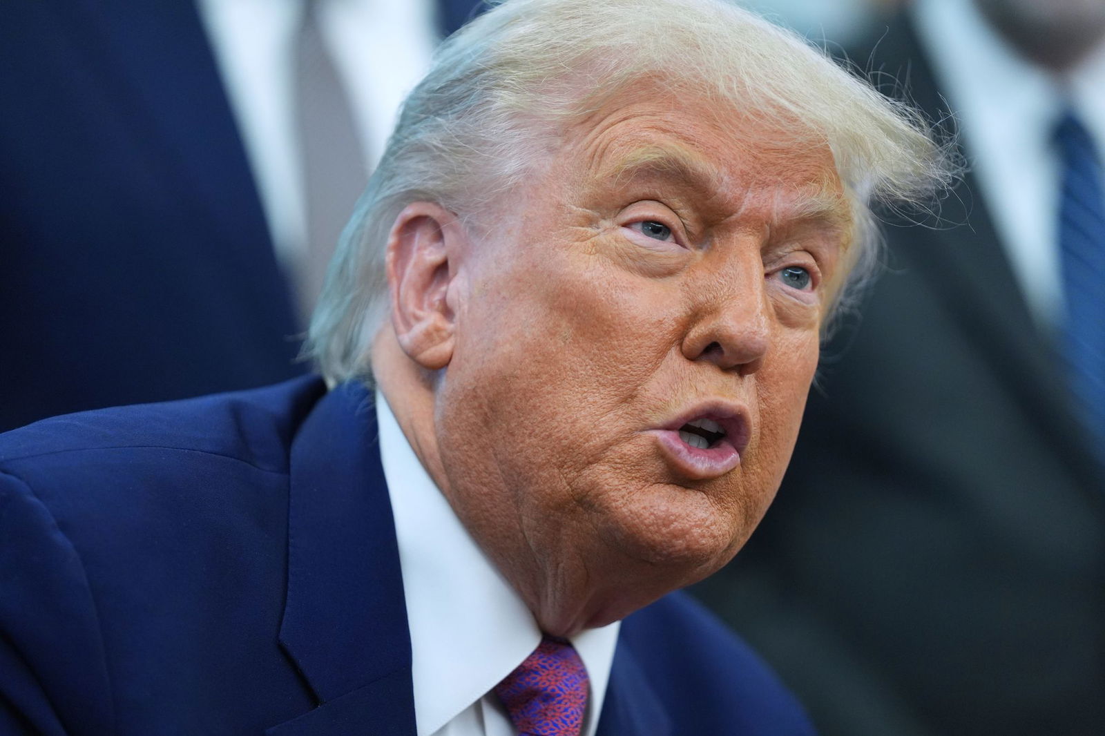 Der US-Präsident deutet einen Kurswechsel in seiner Migrationspolitik an. (Archivbild)