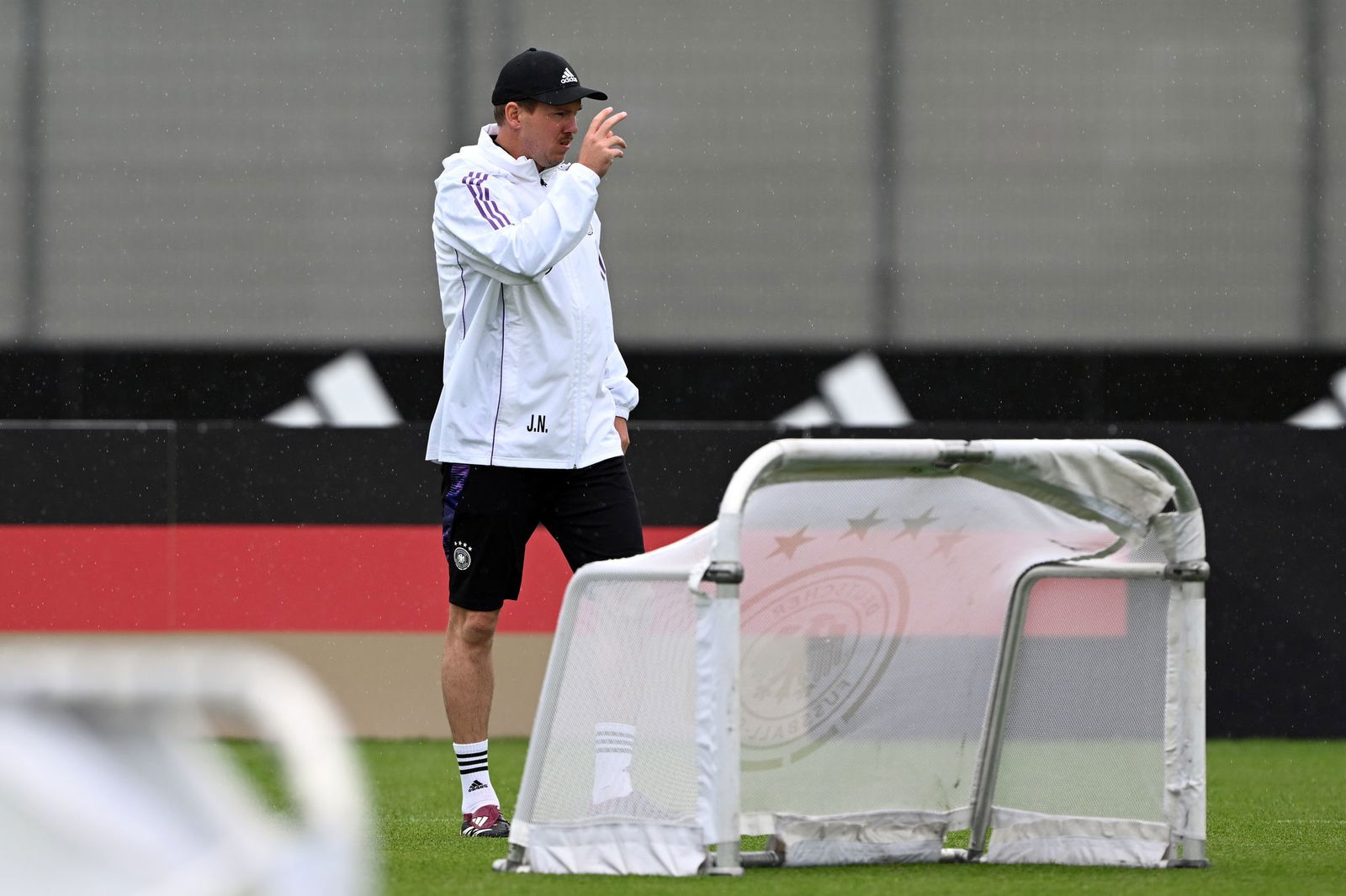 Julian Nagelsmann beim Abschlusstraining.