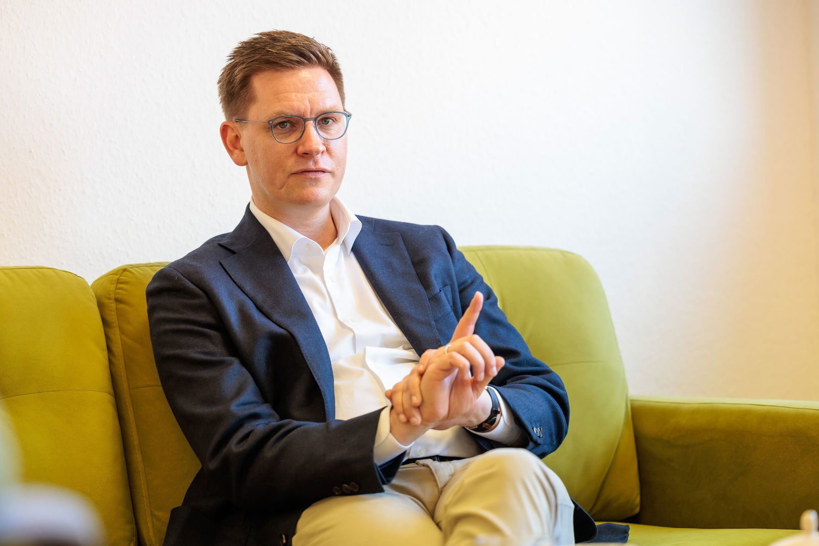 Es gelte, sich um Themen zu kümmern, die den Menschen wirklich wichtig seien, sagt Steiniger und erwähnt explizit Wirtschaft und Sicherheit. (Archivfoto)