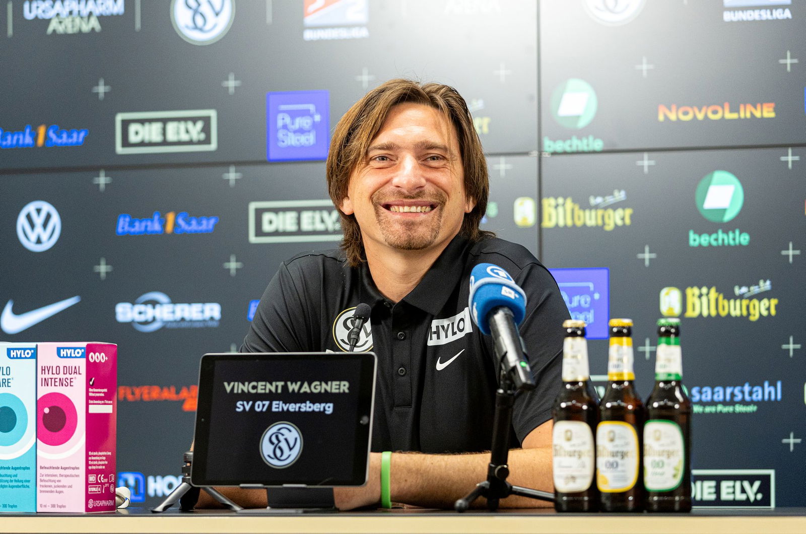 Elversbergs neuer Chefcoach Vincent Wagner legt los