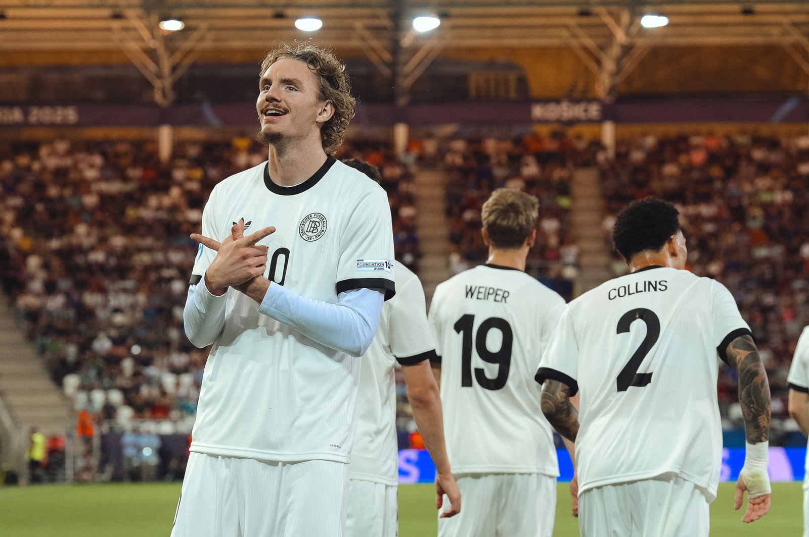 Nick Woltemade jubelt auch im Halbfinale als Torschütze.