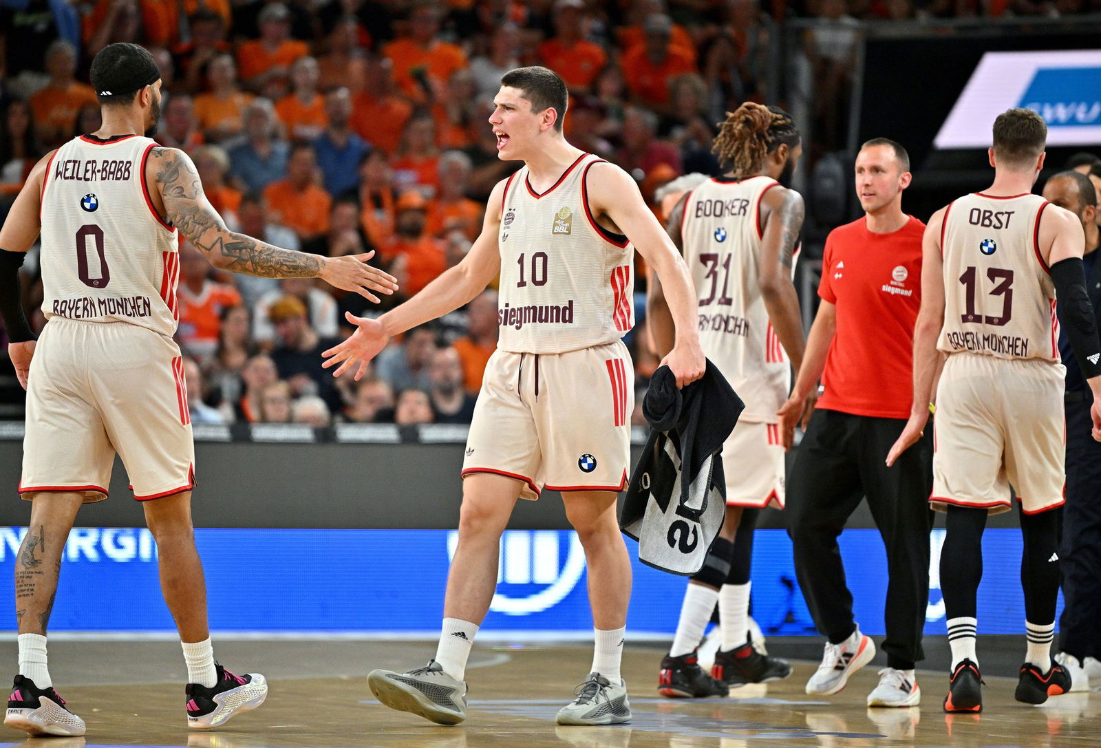 Starke Vorstellung: Die Bayern-Basketballer haben die Finalserie wieder ausgeglichen.