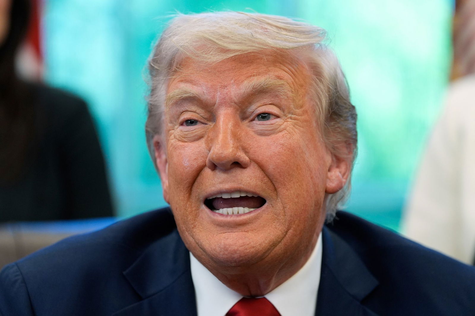 Trump begründete die Einreisebeschränkungen vor allem mit Sicherheitsbedenken. (Archivbild)