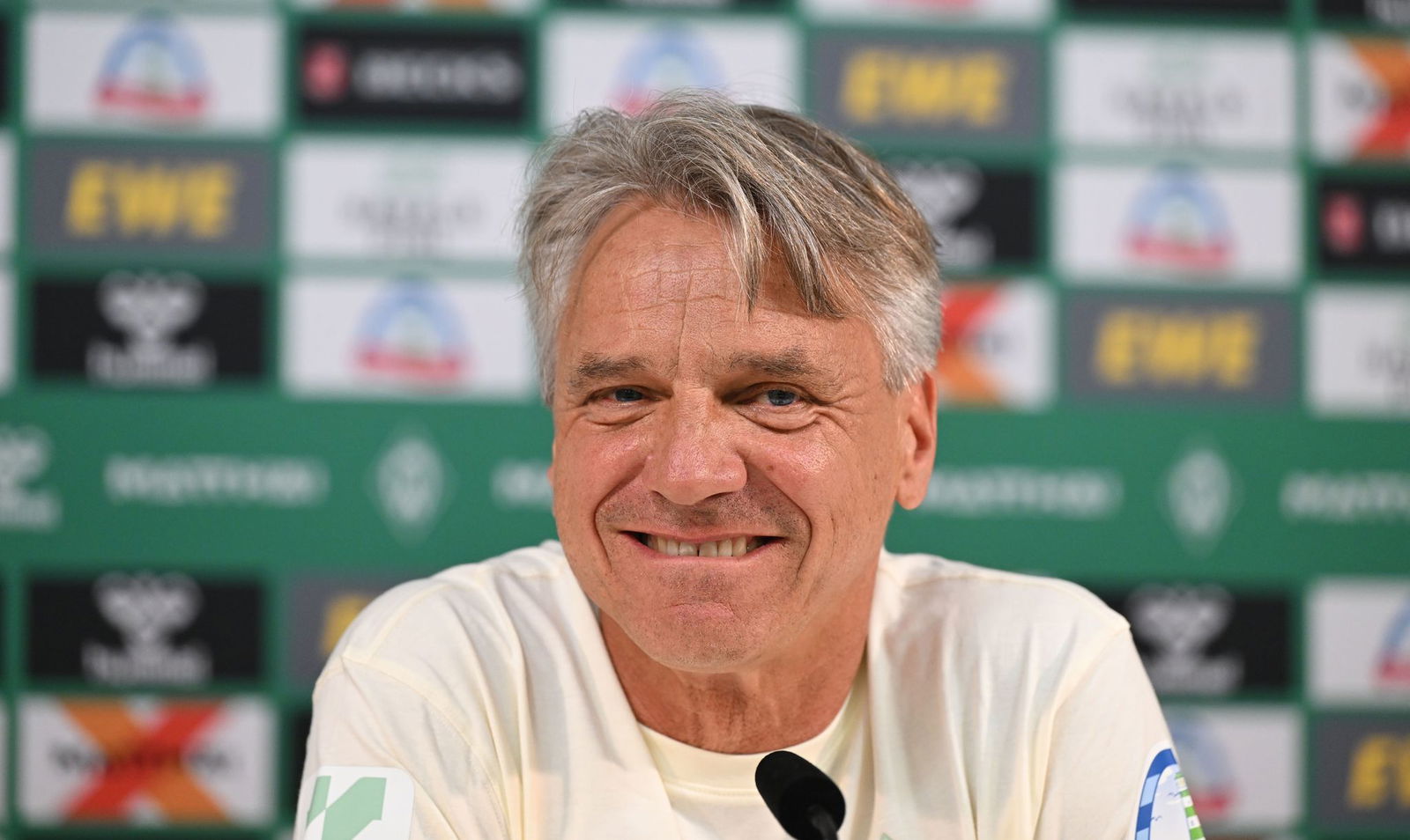 In Bremen und in der Bundesliga angekommen: Werders neuer Trainer Horst Steffen.