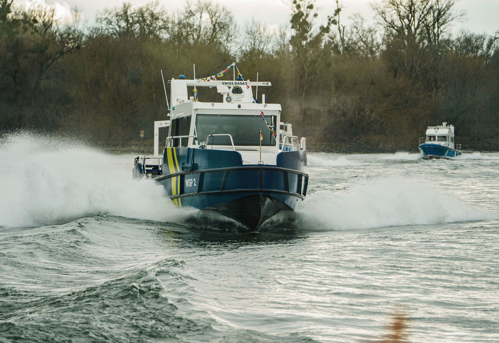 Die Wasserschutzpolizei untersagte die Weiterfahrt (Archivbild).