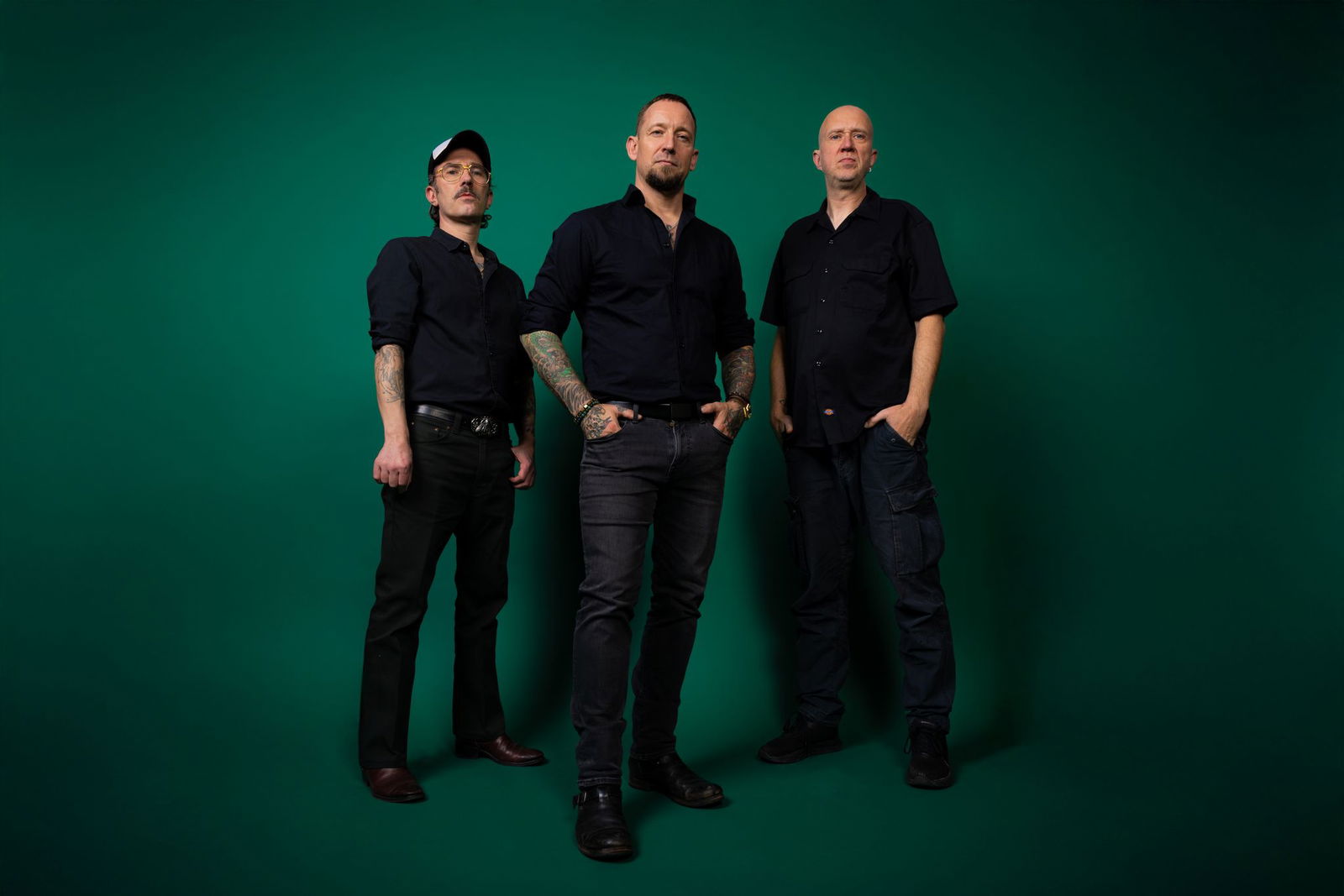 Die dänische Metal-Band Volbeat eroberte Platz eins der Charts.
