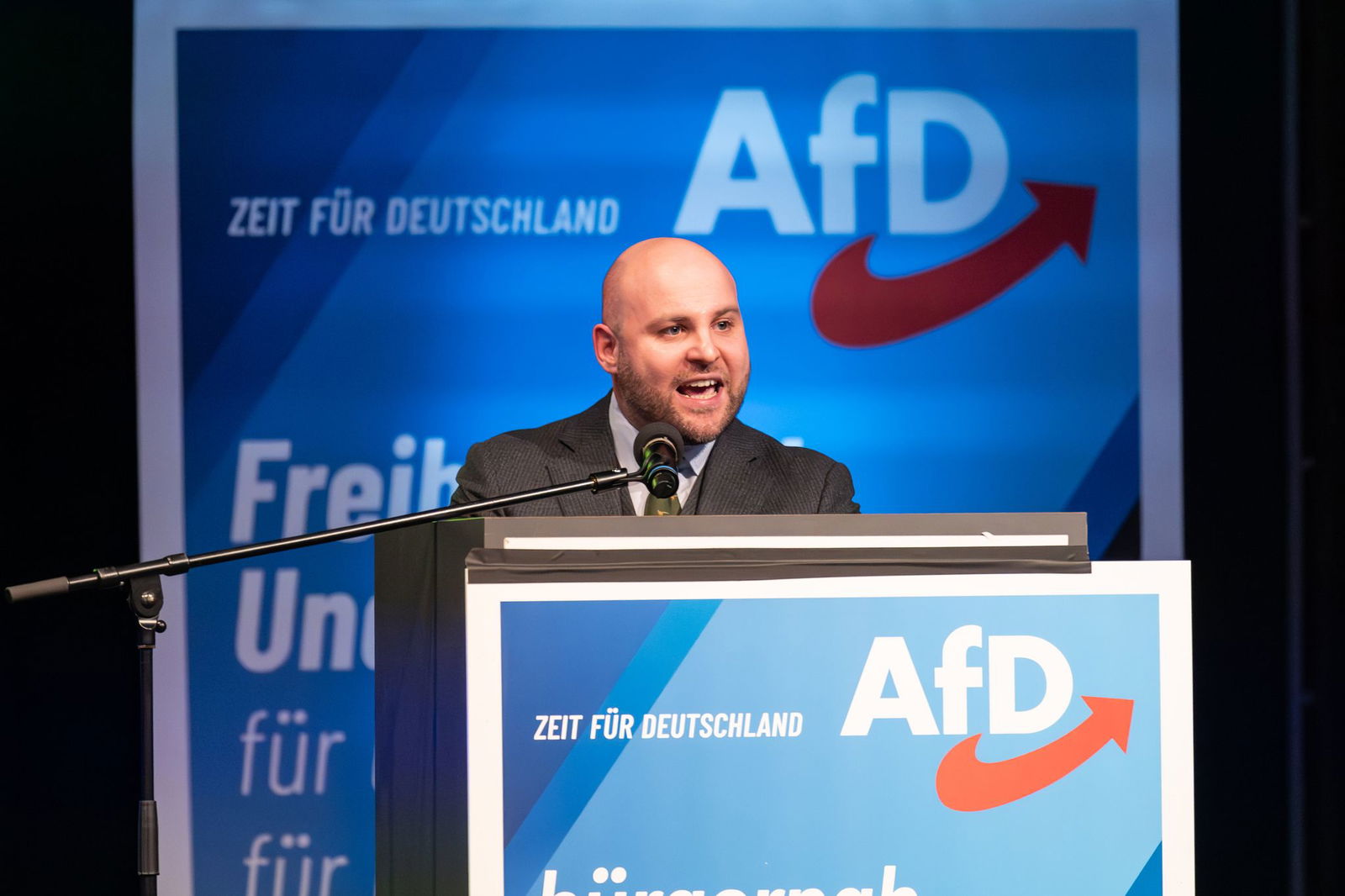 34 Jahre alt, Studienabbrecher, Spitzname «Kampfzwerg»: Markus Frohnmaier will die AfD in den Wahlkampf führen.