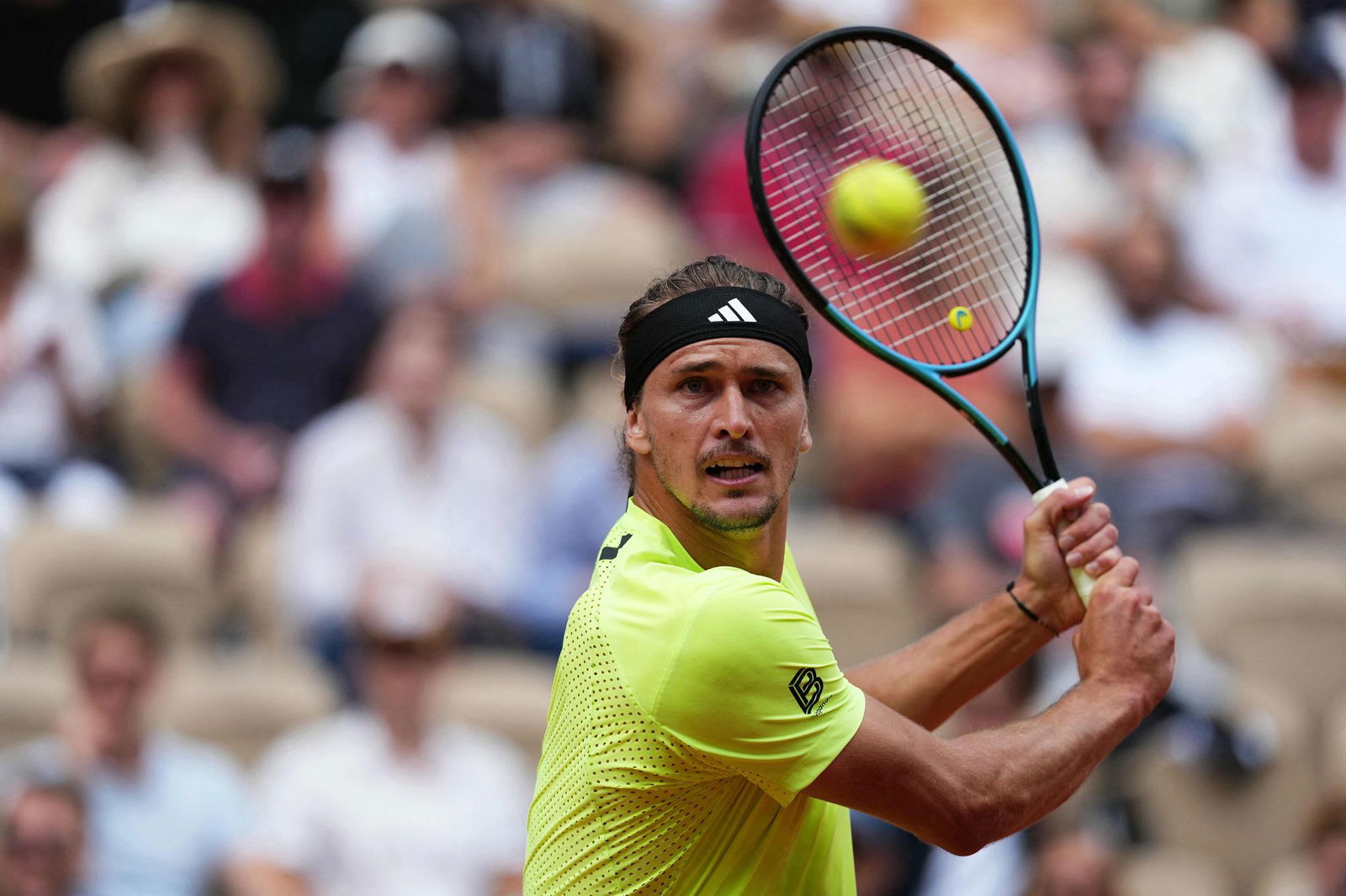 Alexander Zverev hatte in Paris nur einen Kurzeinsatz und steht im Viertelfinale.