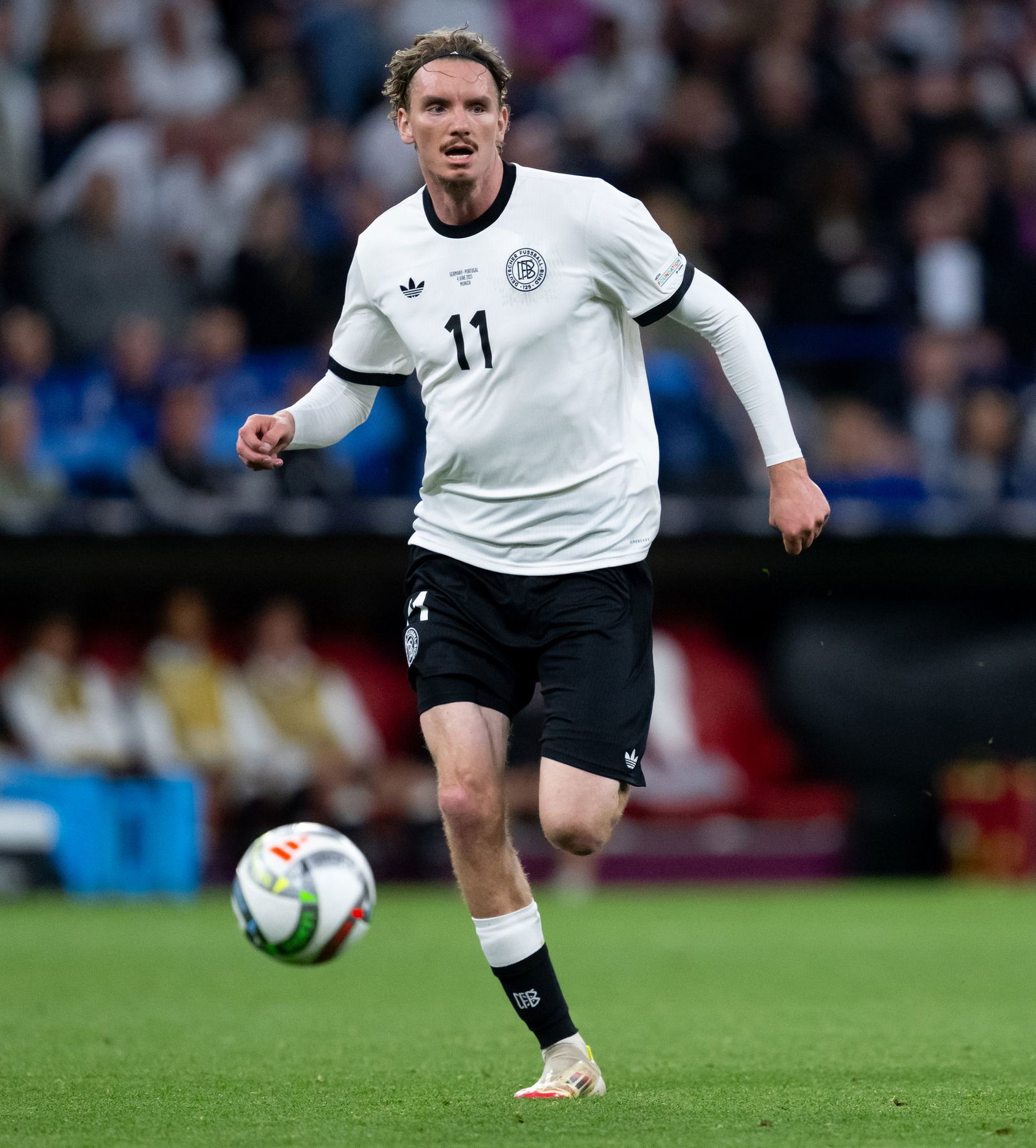 Nich Woltemade blieb doch beim Nationalteam und könnte in seiner Stuttgarter gleich sein zweites Heimspiel machen.