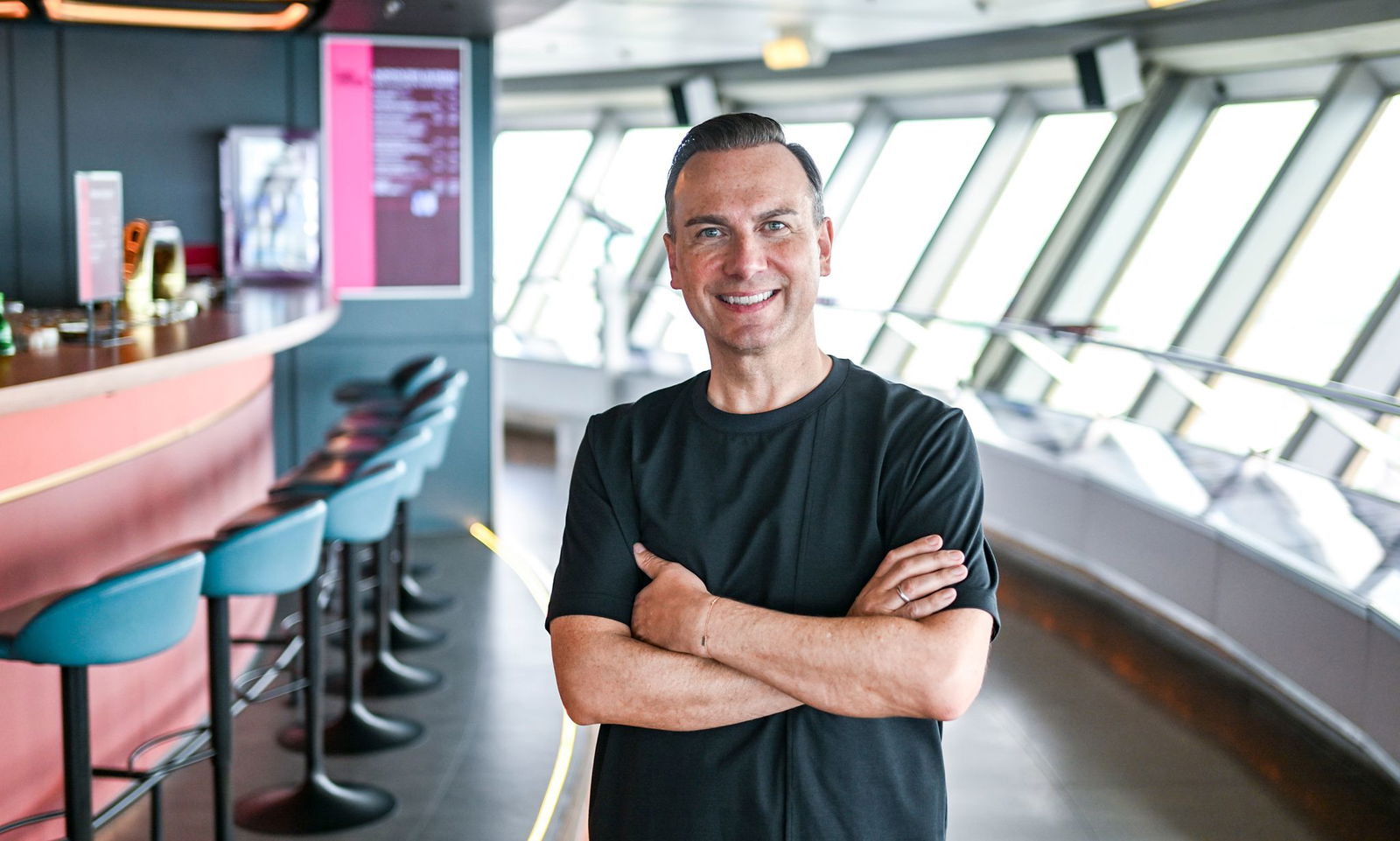 Tim Raue hat Anfang Juni ein neues Restaurant im Berliner Fernsehturm eröffnet.